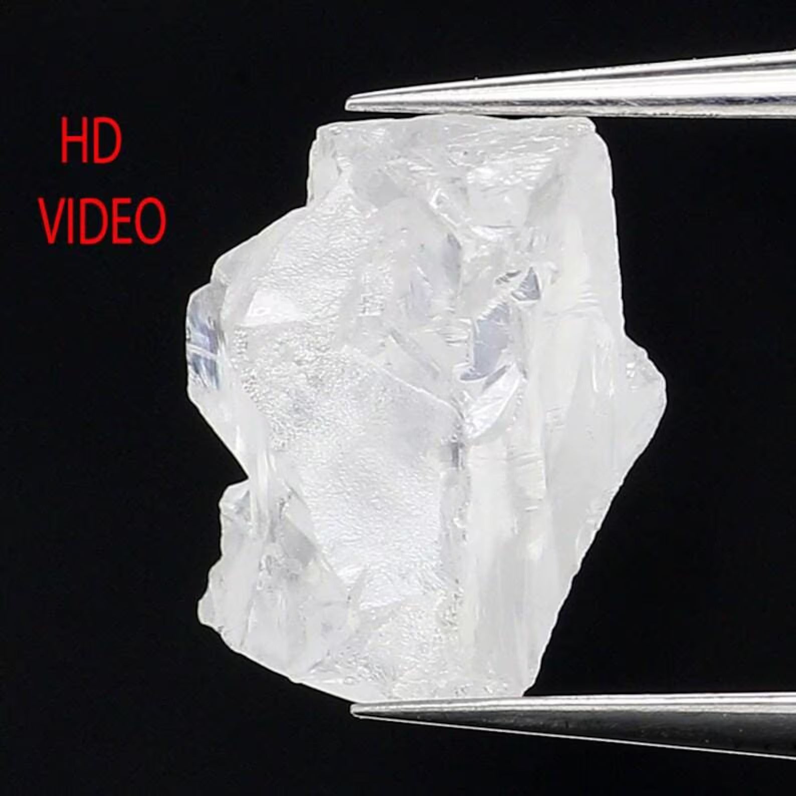 0.79 CT Natural Loose Rough Shape Diamond White - F Rough Cut Diamond 7.85 MM Natural Diamond White Color Irregular Cut Rough Diamond QN503
