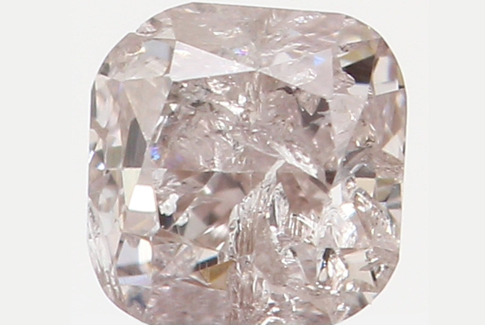 0.19 Ct Natural Loose Cushion Shape Diamond Faint Pink Color Cushion Cut Diamond 3.00 MM Natural Loose Cushion Brilliant Cut Diamond N6994