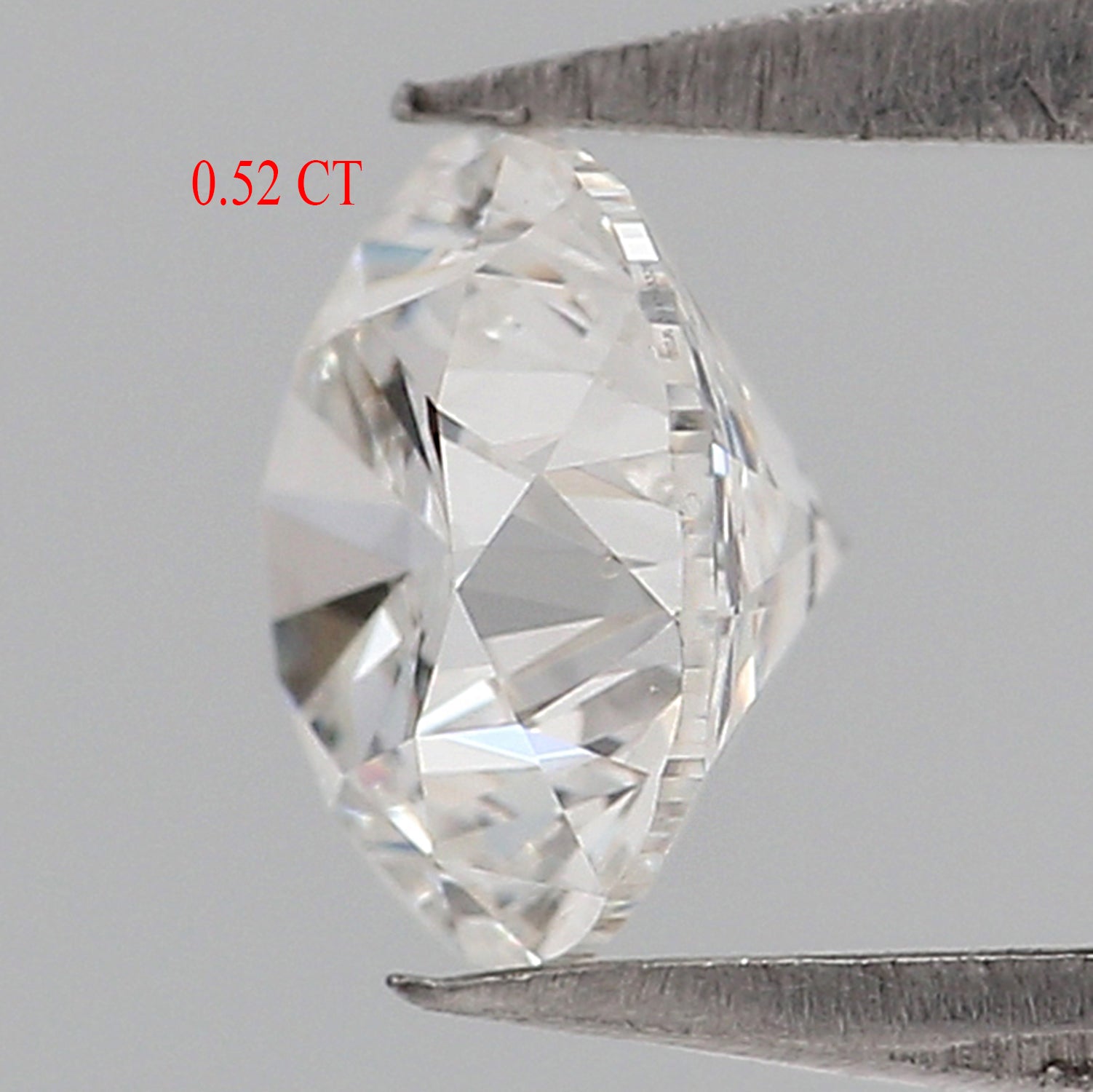 GIA Certified Natural Loose Round Brilliant Diamond, White - E Color Round Diamond, Round Cut Diamond, 0.52 CT Round Shape Diamond L2981