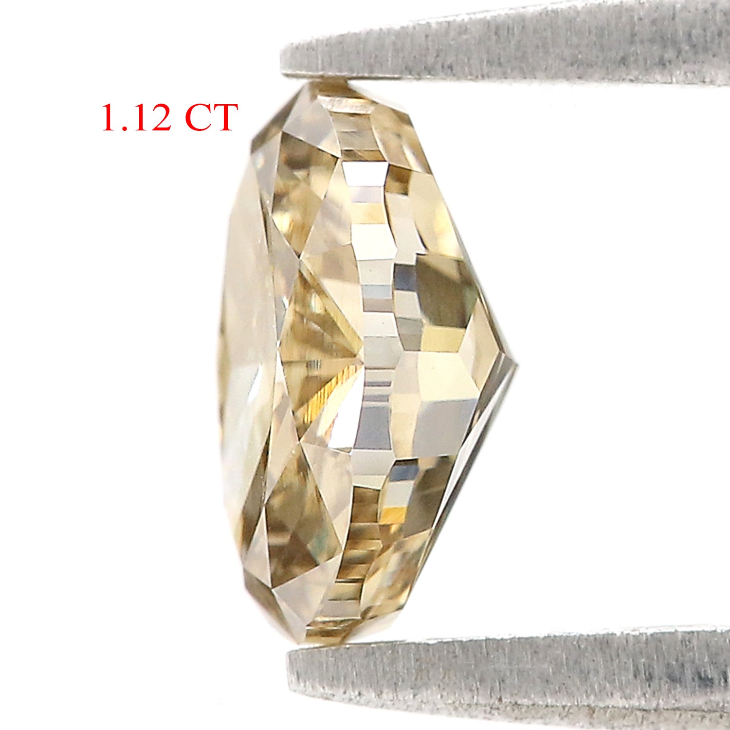 1.12 CT Natural Loose Oval Shape Diamond Green Color Oval Cut Diamond 7.25 MM Natural Loose Diamond Brown Oval Brilliant Cut Diamond L3598