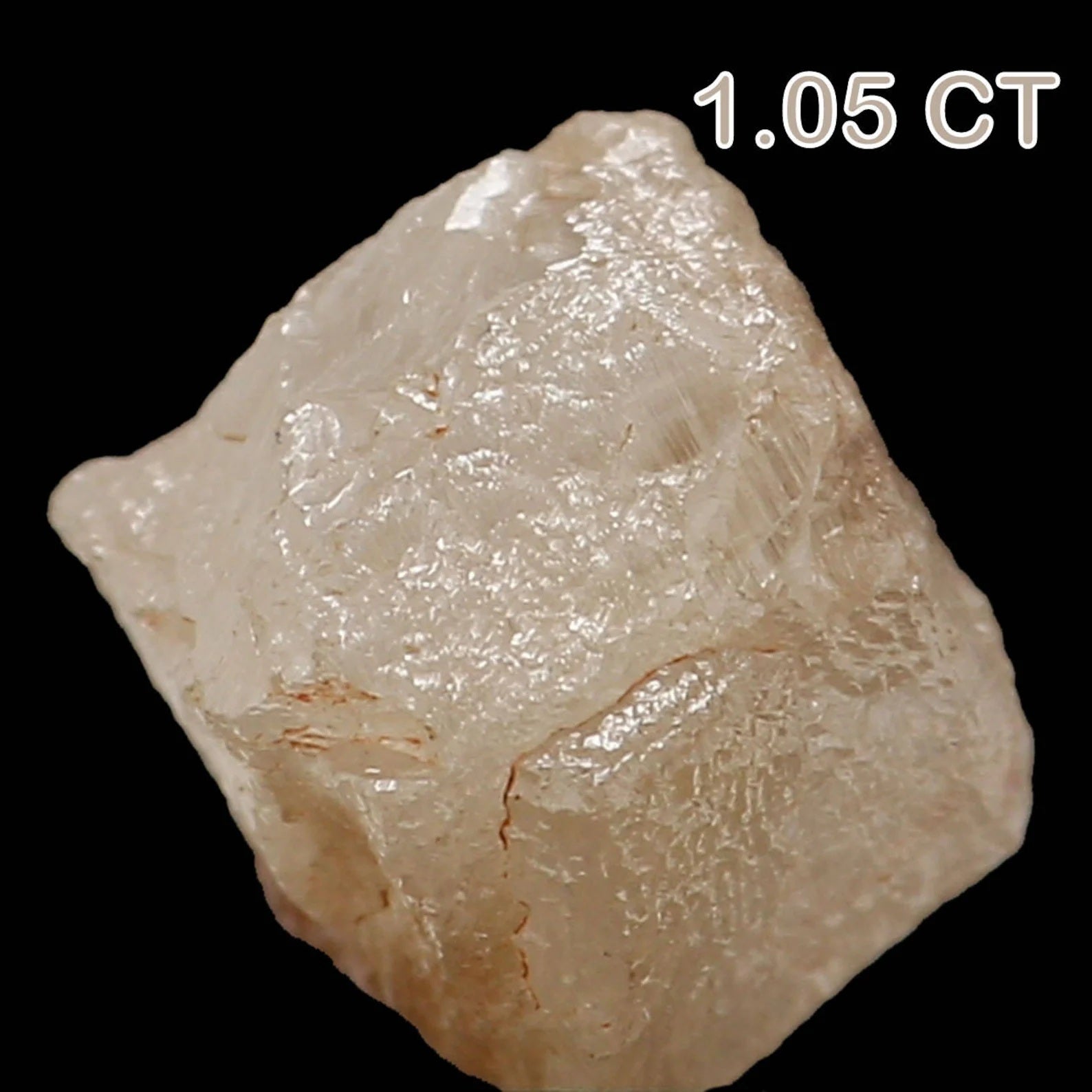 1.05 Ct Natural Loose Rough Cube Diamond Brown Grey Color Rough Diamond 4.80 MM Natural Loose Diamond Brown Color Rough Cube Diamond N7903