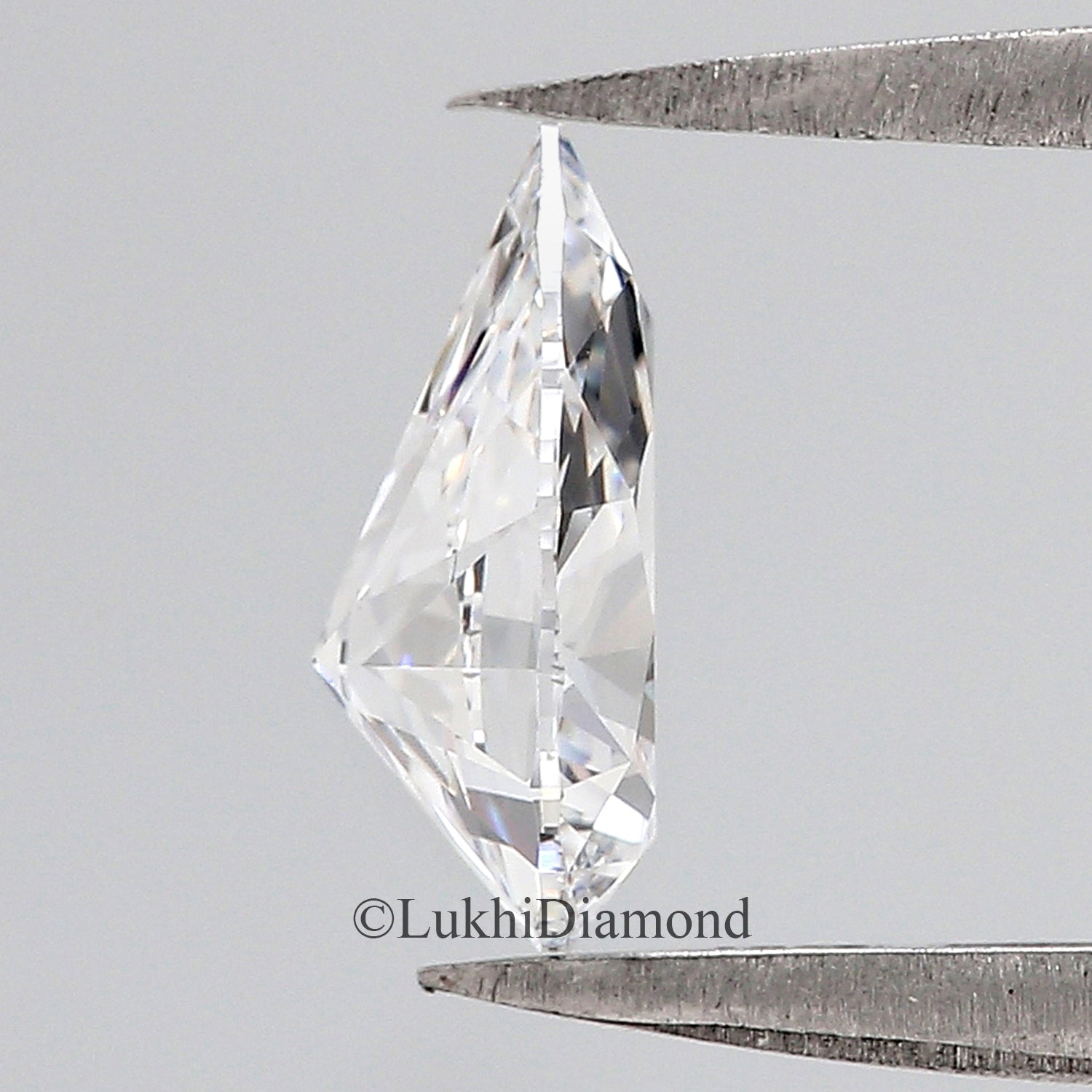 IGI Certified 1 Ct, 1.5 Ct, 2 Ct, 2.5 Ct, 3 Ct Pear Brilliant Cut E/F Color VS Clarity Lab Grown CVD Diamond Lab Created Loose Diamond Q152