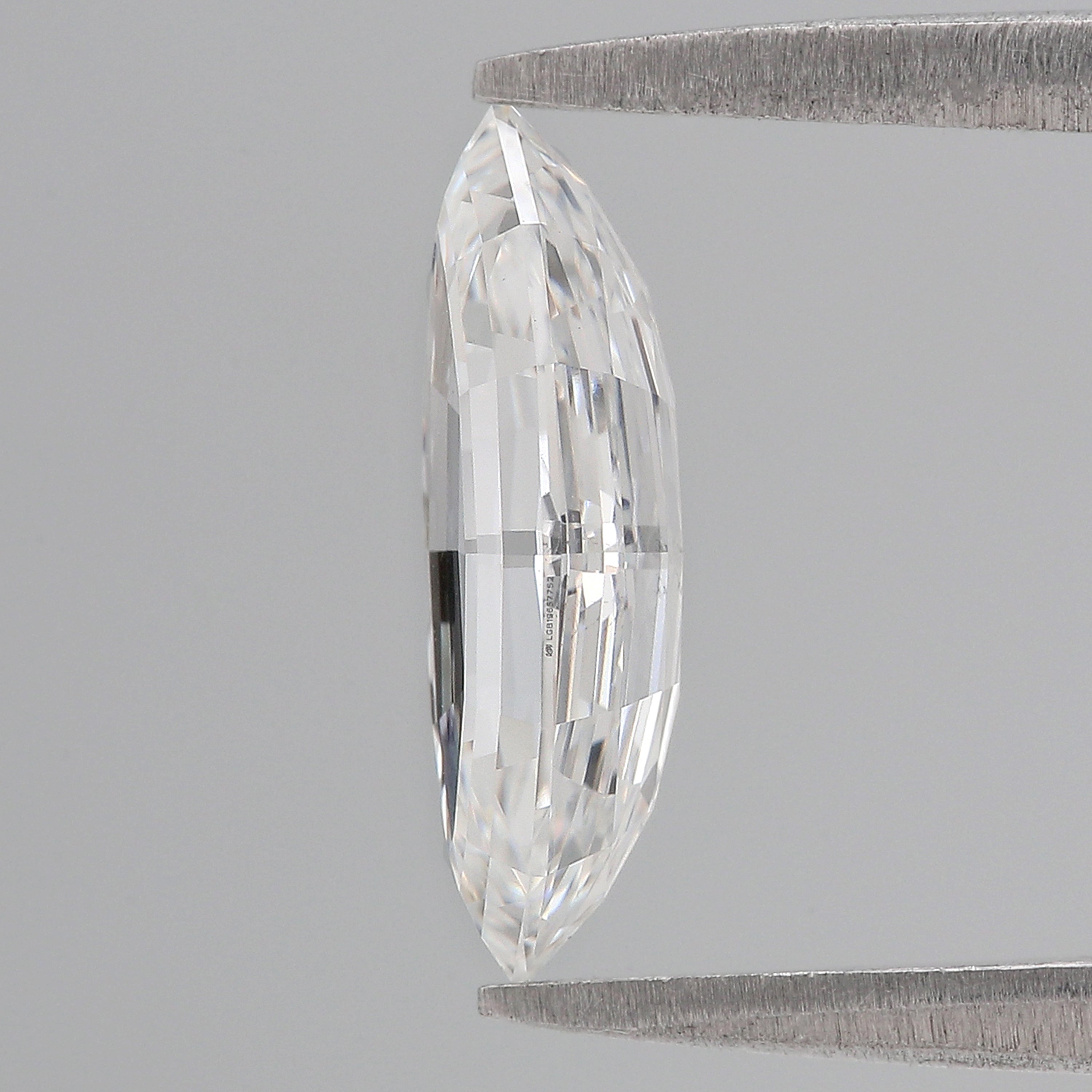 1.35 CT IGI Certified Modified Marquise Step Cut Diamond White - E Color VS1 Clarity Lab Grown Diamond Lab Created Marquise Diamond L3678