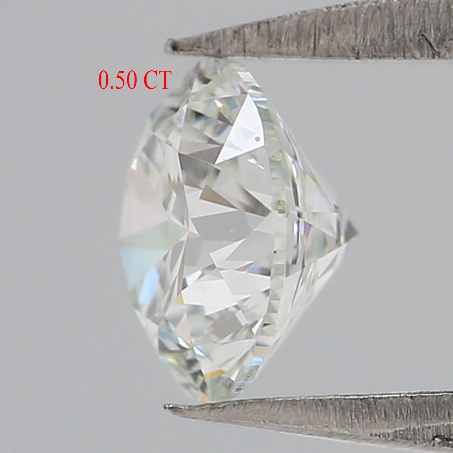 IGI Certified Natural Loose Round Brilliant Diamond, White - F Color Round Diamond, Round Cut Diamond, 0.50 CT Round Shape Diamond L2979