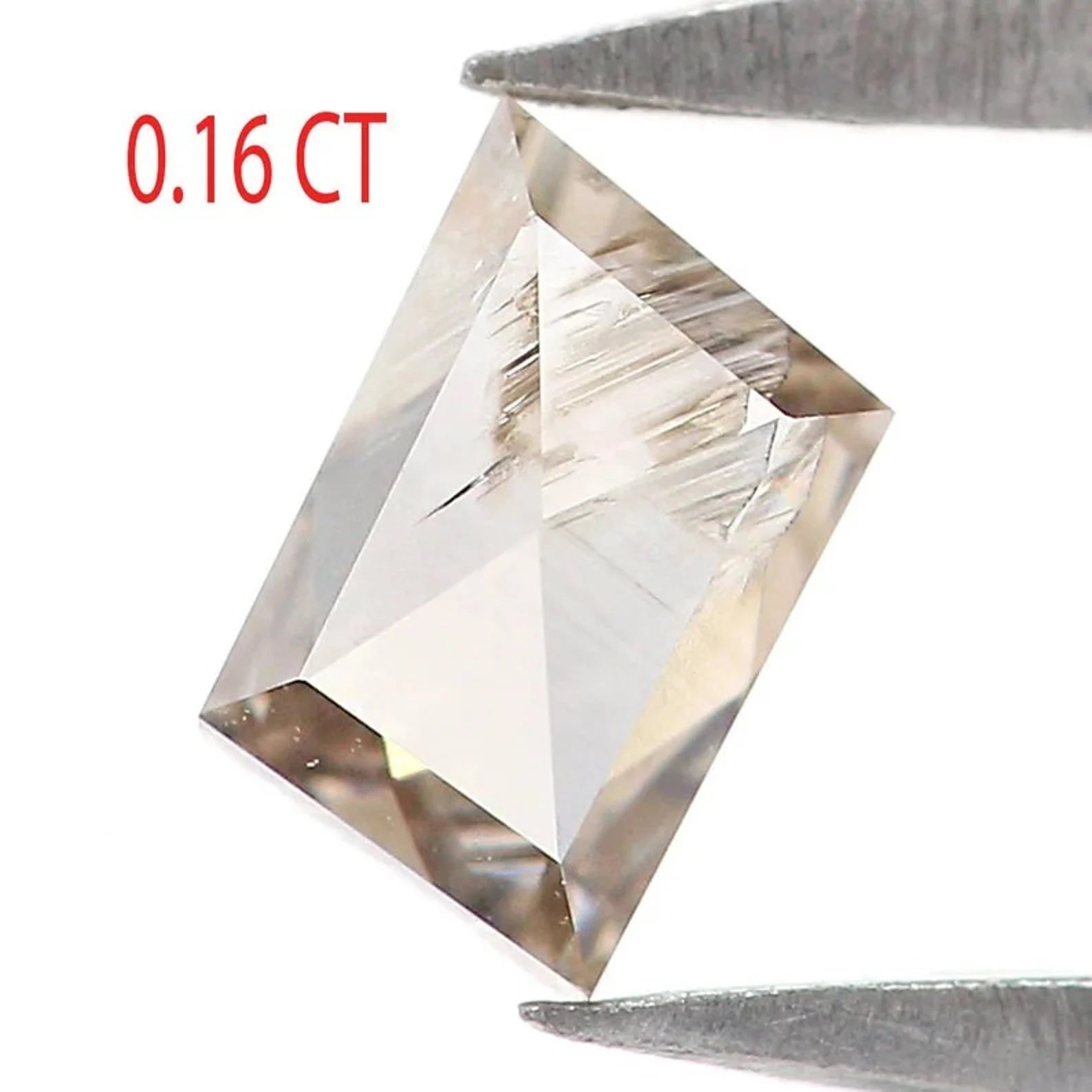 0.16 CT Natural Loose Kite Shape Diamond Brown Color Kite Cut Diamond 3.50 MM Natural Loose Diamond Brown Kite Shape Rose Cut Diamond NQ8088