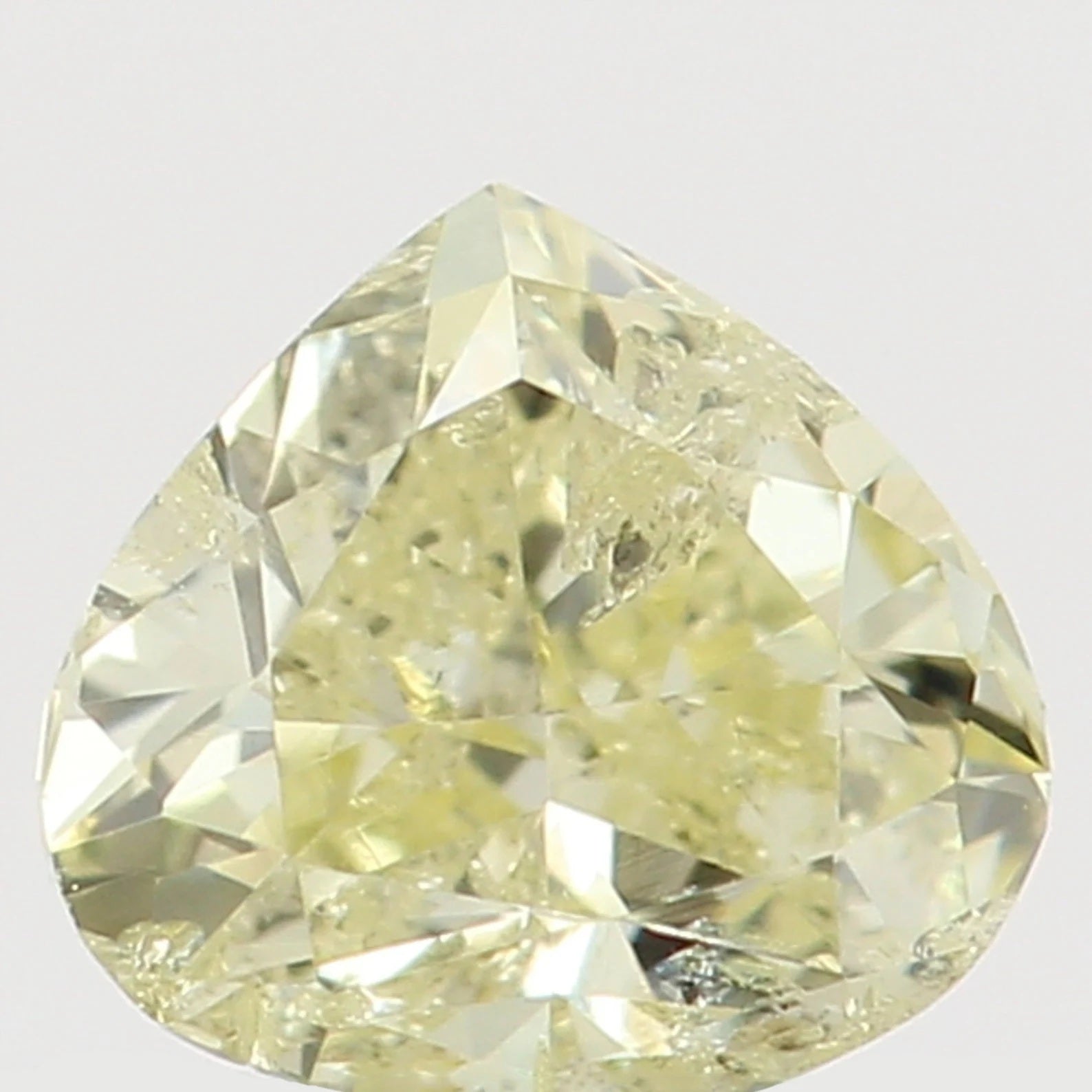 0.16 Ct Natural Loose Heart Shape Diamond Yellow Color Heart Cut Diamond 3.30 MM Natural Loose Diamond Heart Brilliant Cut Diamond N8061