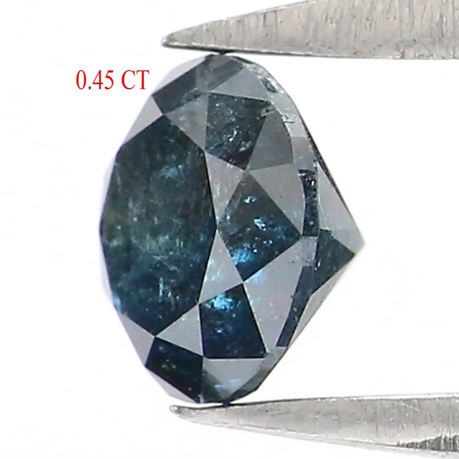 0.45 CT Natural Loose Round Shape Diamond Blue Color Round Cut Diamond 4.60 MM Natural Loose Diamond Round Brilliant Cut Diamond NQ9850