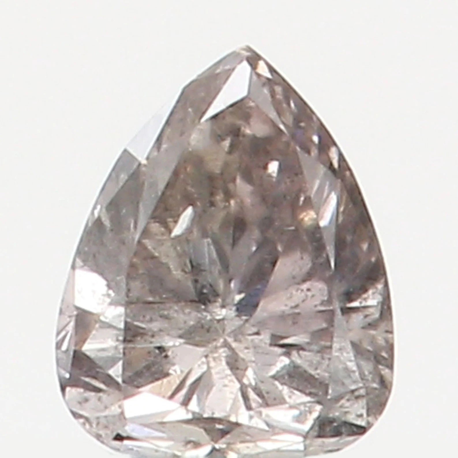 0.044 Ct Natural Loose Pear Shape Diamond Still Grey Color Pear Cut Diamond 2.50 MM Natural Loose Diamond Pear Brilliant Cut Diamond N7865