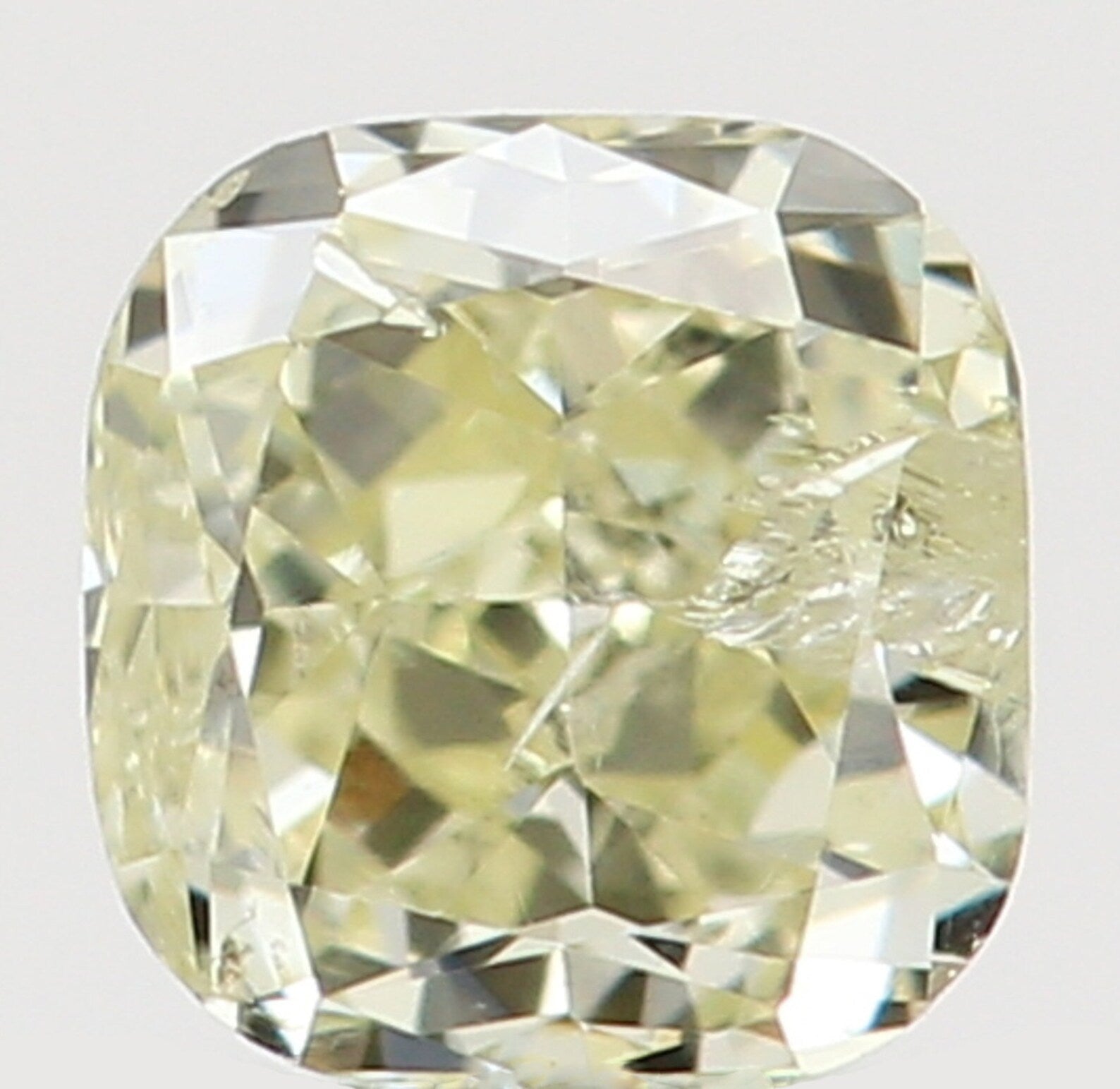 0.13 Ct Natural Loose Cushion Shape Diamond Yellow Color Cushion Diamond 2.80 MM Natural Loose Diamond Cushion Brilliant Cut Diamond N8063