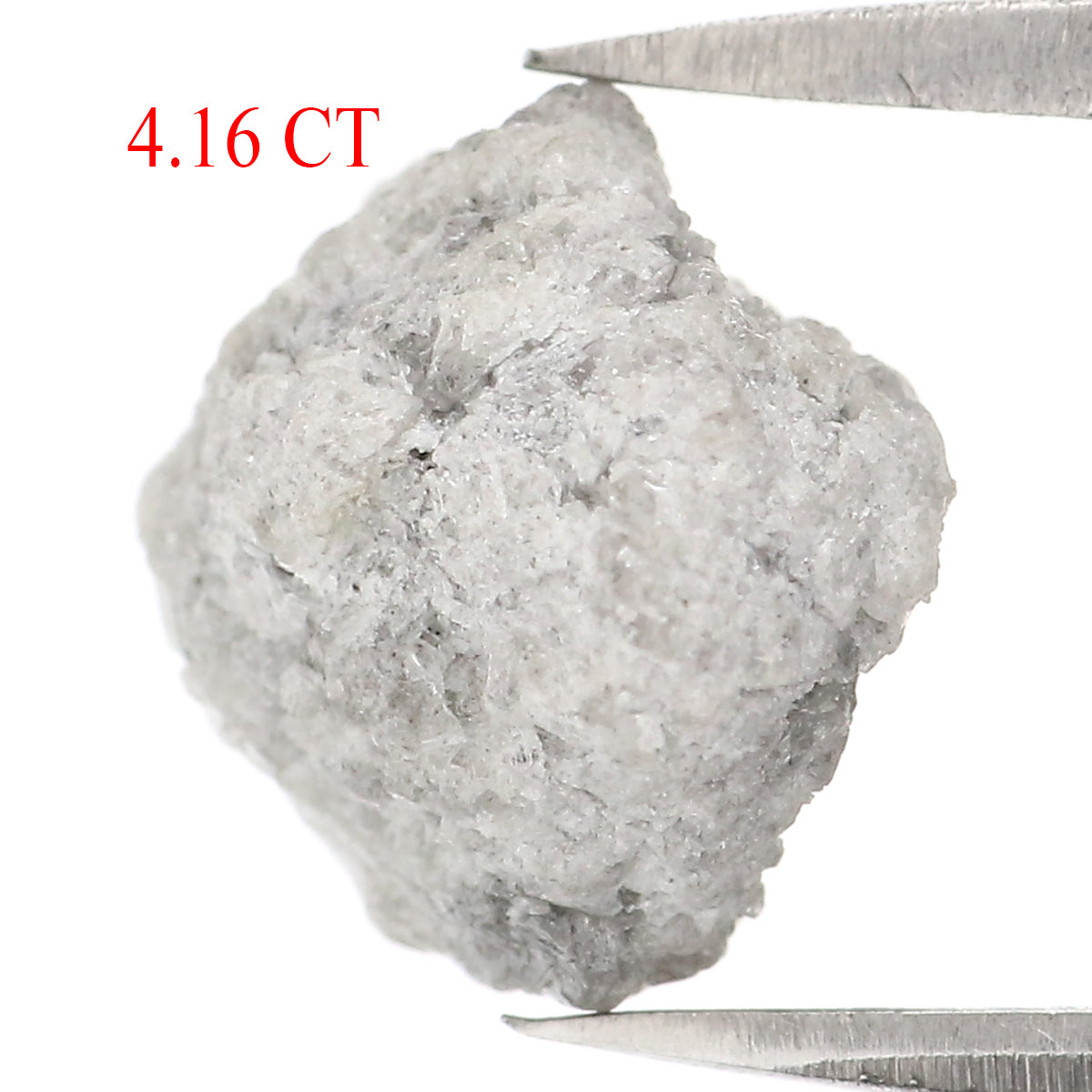 4.16 CT Natural Loose Rough Shape Diamond Grey Color Rough Cut Diamond 10.05 MM Natural Loose Grey Color Rough Irregular Cut Diamond KQ2656