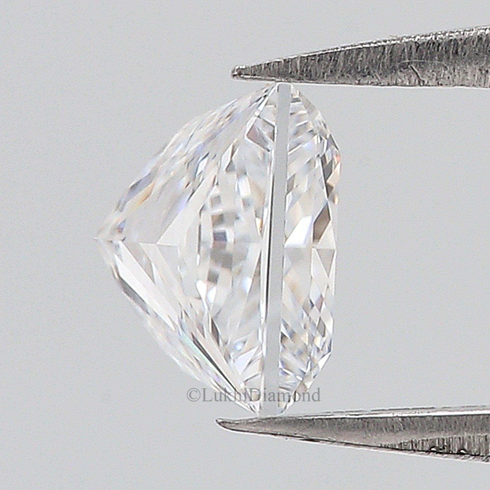 IGI Certified 1 Ct, 1.5 Ct, 2 Ct, 2.5 Ct, 3 Ct Princess Brilliant Cut E/F Color VS Clarity Lab Grown Diamond Lab Created Loose Diamond Q159