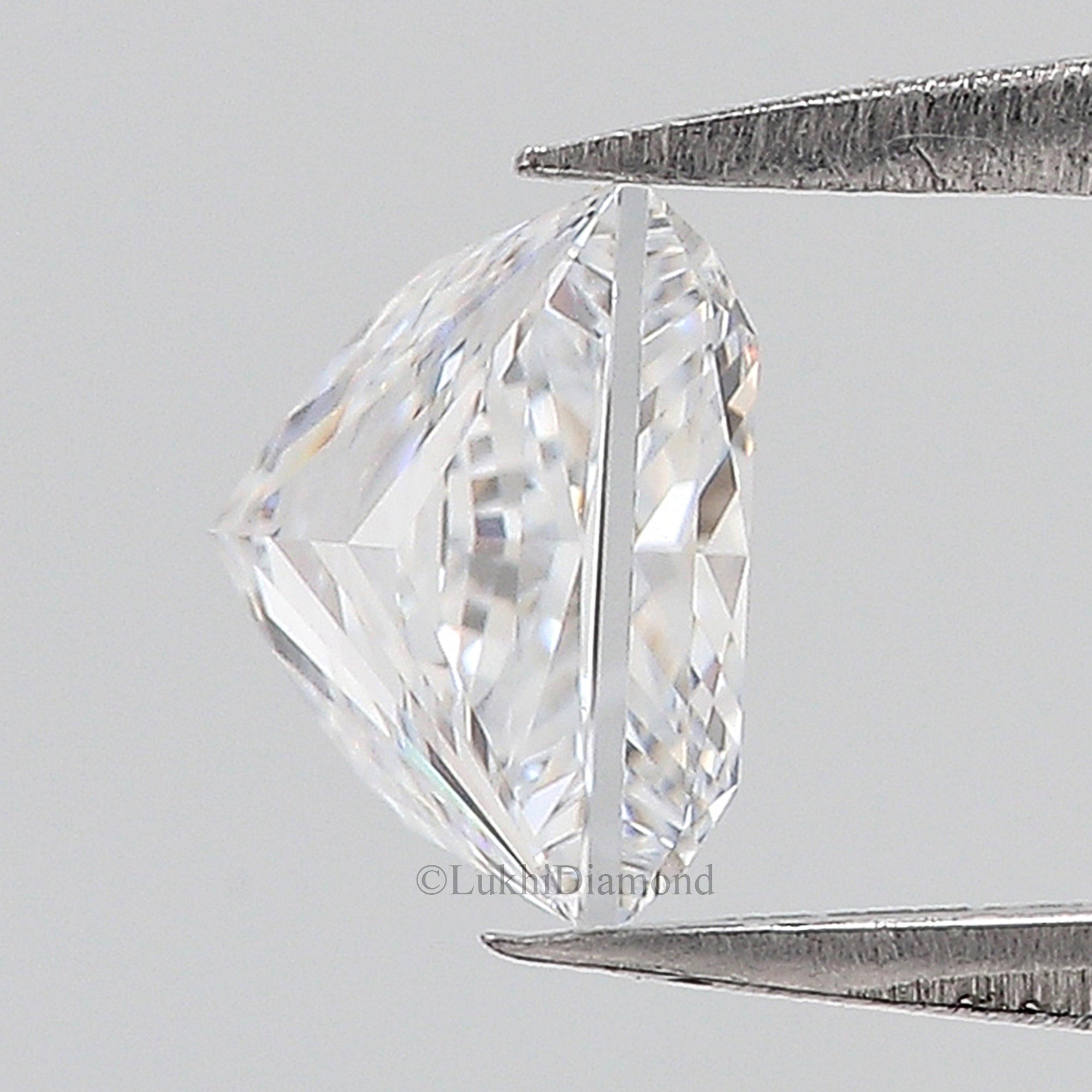 IGI Certified 1 Ct, 1.5 Ct, 2 Ct, 2.5 Ct, 3 Ct Princess Brilliant Cut Lab Grown Diamond Lab Created Loose Diamond for Engagement Ring Q159