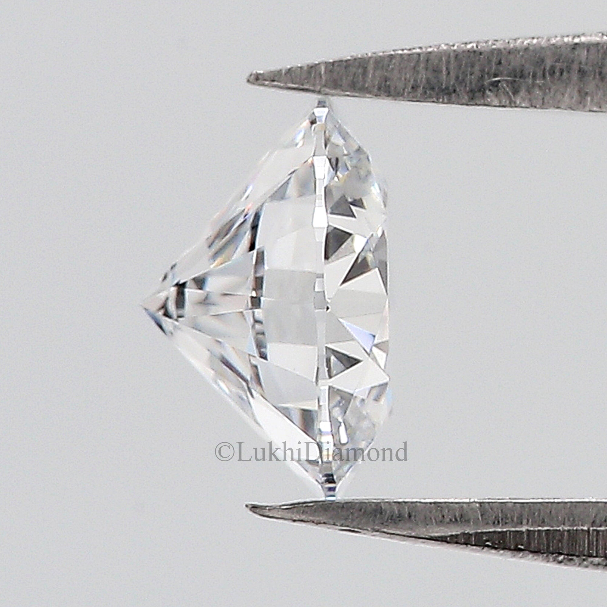 IGI Certified 1 Ct, 1.5 Ct, 2 Ct, 2.5 Ct, 3 Ct Round Brilliant Cut Lab Grown CVD Diamond Lab Created Loose Diamond for Engagement Ring Q103