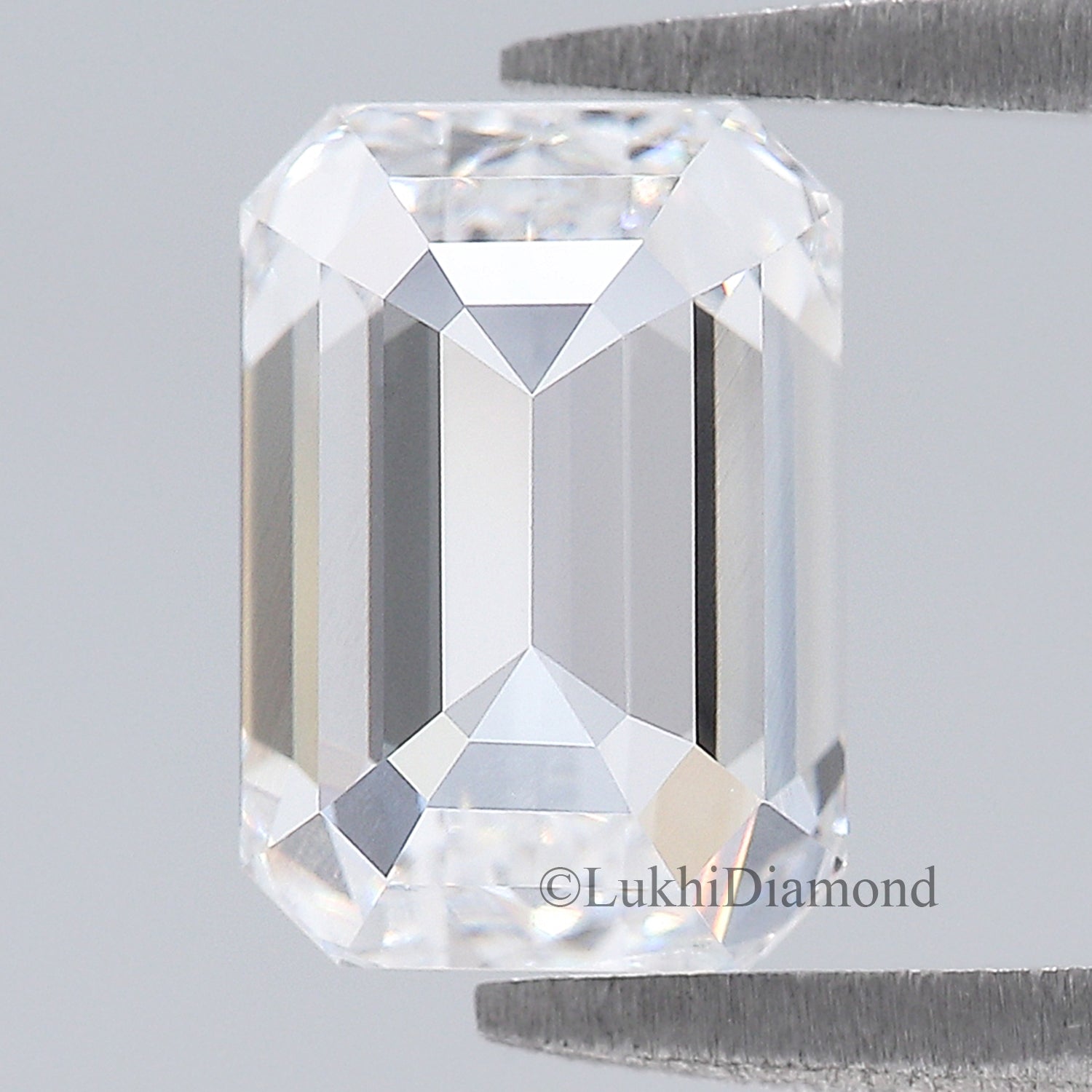 2.01 CT IGI Certified Emerald Cut Diamond White - D Color VVS2 Clarity Lab Grown Diamond Lab Created Emerald Diamond CVD Diamond L3221