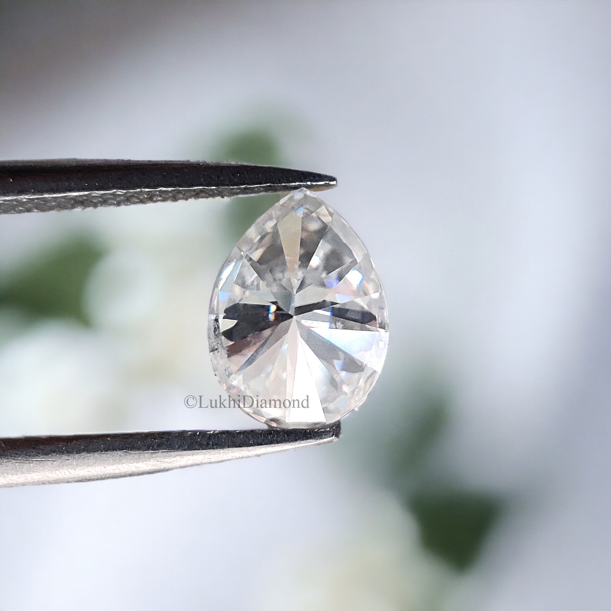 Pear Brilliant Cut Loose White Moissanite Stone 7,8,9,10,12 MM Vintage Antique Handcrafted Eye Clean Moissanite Engagement Gift Ring Q135