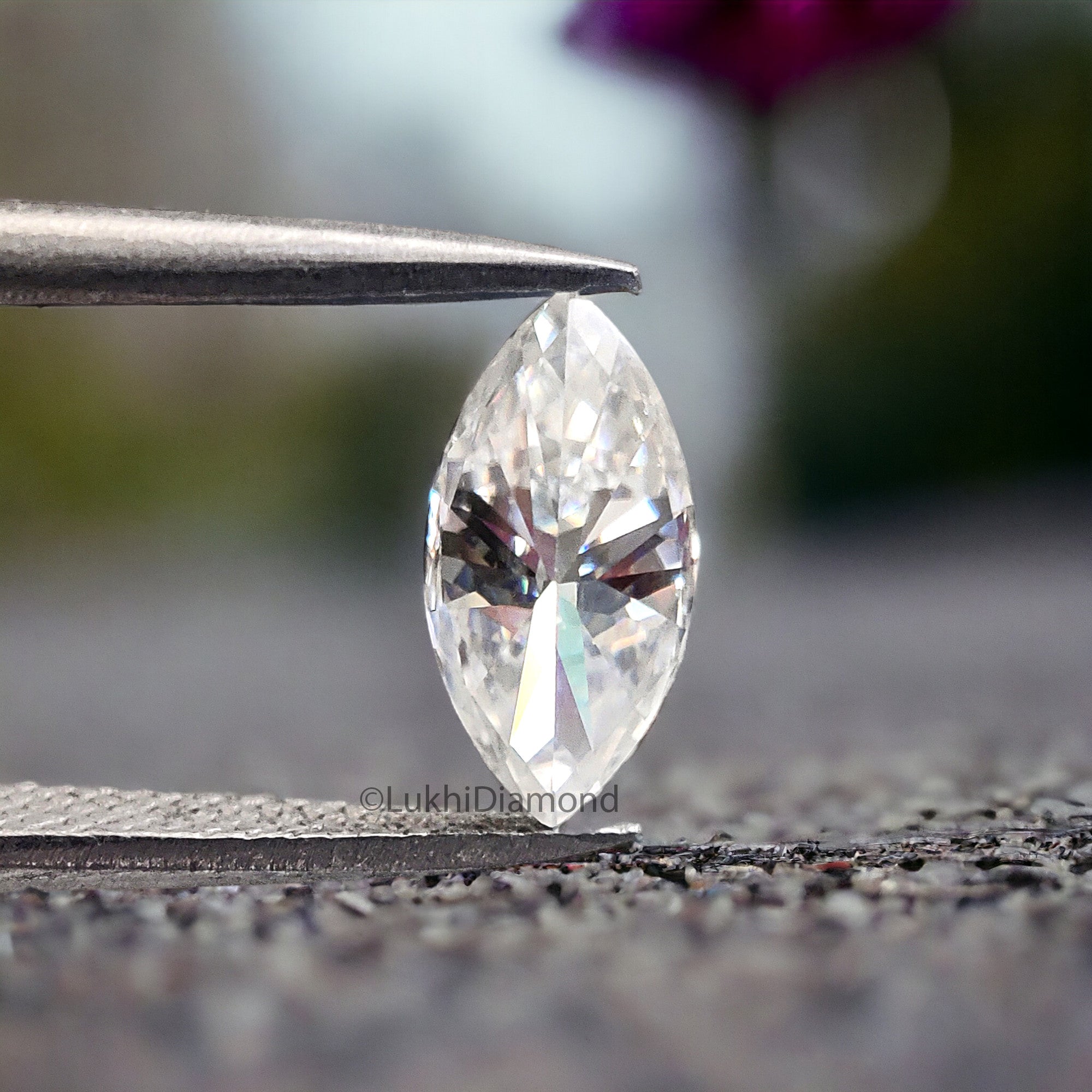 Marquise Brilliant Cut White Moissanite Stone 10,11,12,13,14 MM Vintage Antique Handcrafted Eye Clean Moissanite Engagement Gift Ring Q121