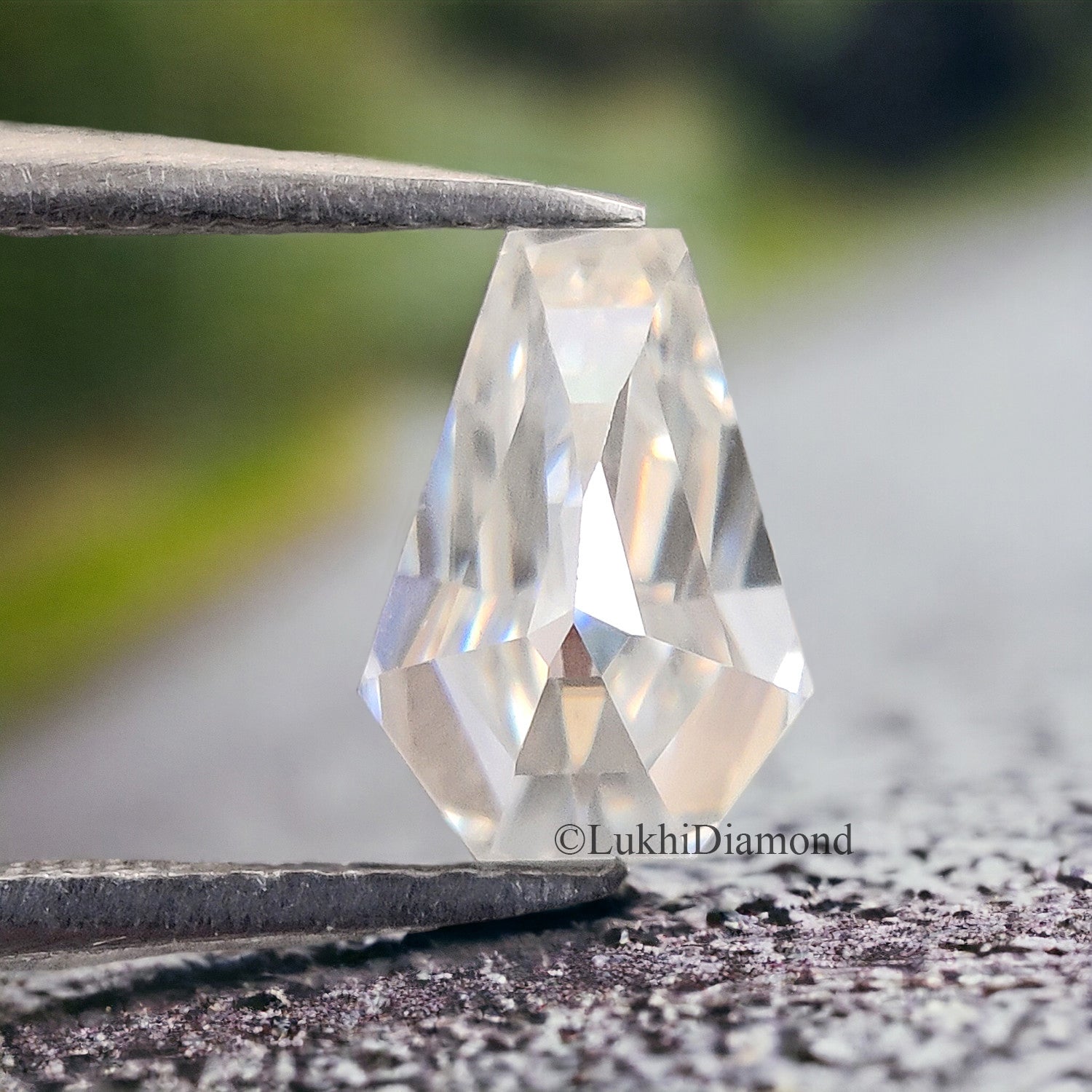 Coffin Brilliant Cut Loose White Moissanite Stone 8,10,12,14 MM Vintage Antique Handcrafted Eye Clean Moissanite Engagement Gift Ring Q143