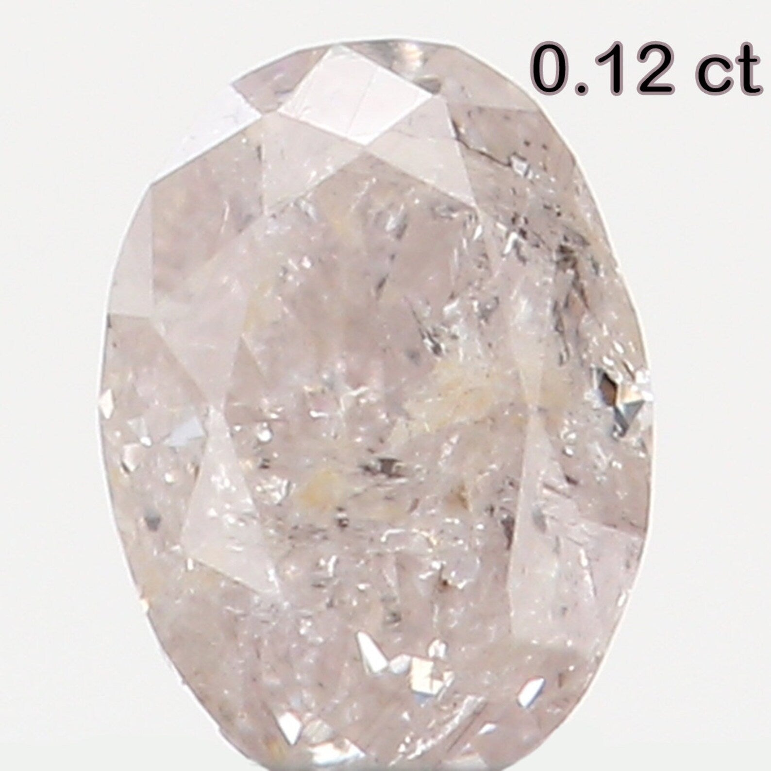 0.12 Ct Natural Loose Oval Shape Diamond Grey Color Oval Diamond 3.30 MM Natural Loose Diamond Grey Color Oval Brilliant Cut Diamond N7736