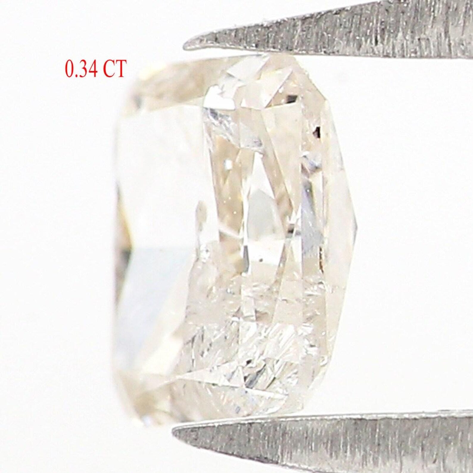 0.34 CT Natural Loose Cushion Shape Diamond White - I Color Cushion Diamond 4.25 MM Natural White Color Cushion Brilliant Cut Diamond NQ7470
