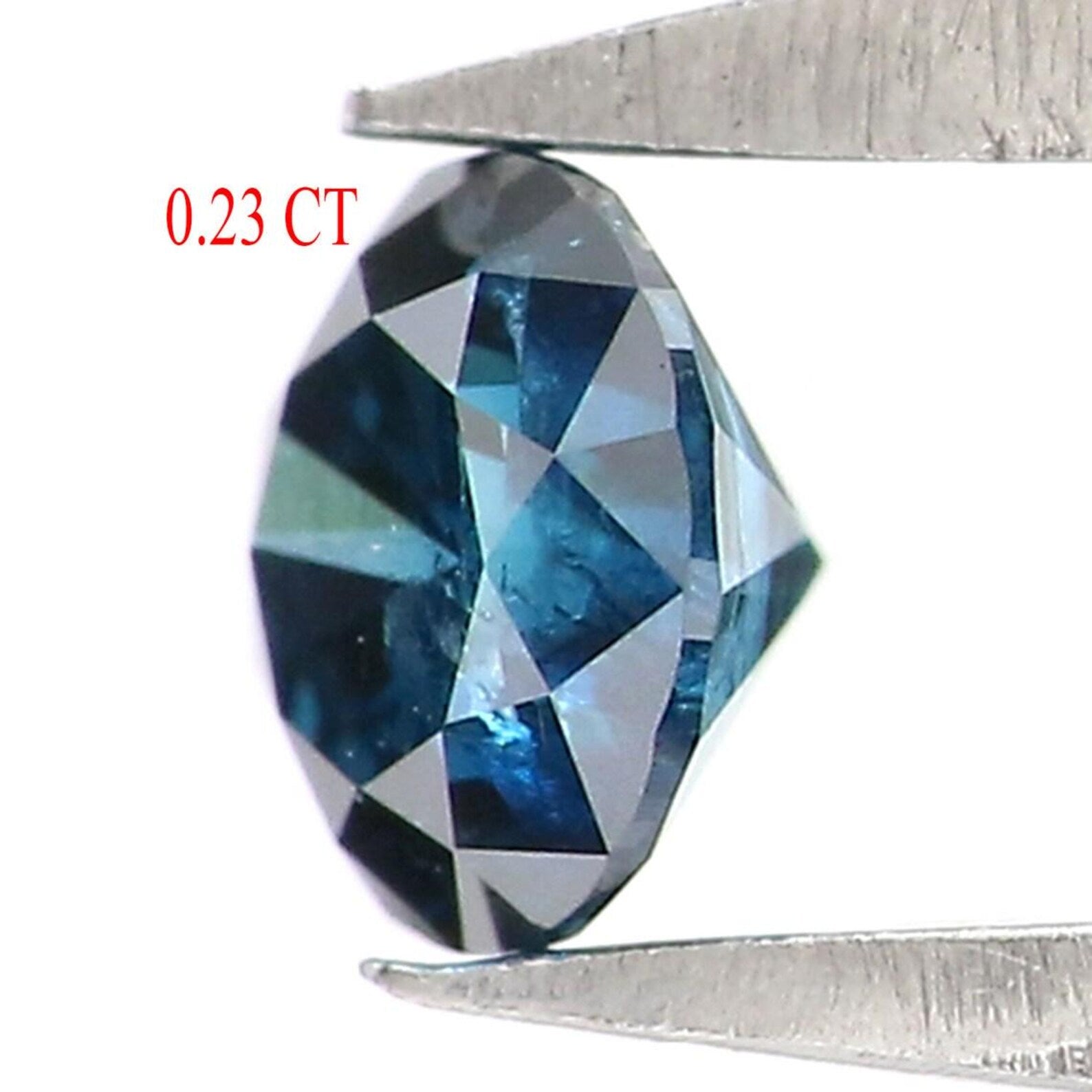 0.23 CT Natural Loose Round Shape Diamond Blue Color Round Cut Diamond 3.80 MM Natural Loose Blue Color Round Brilliant Cut Diamond NQ7540