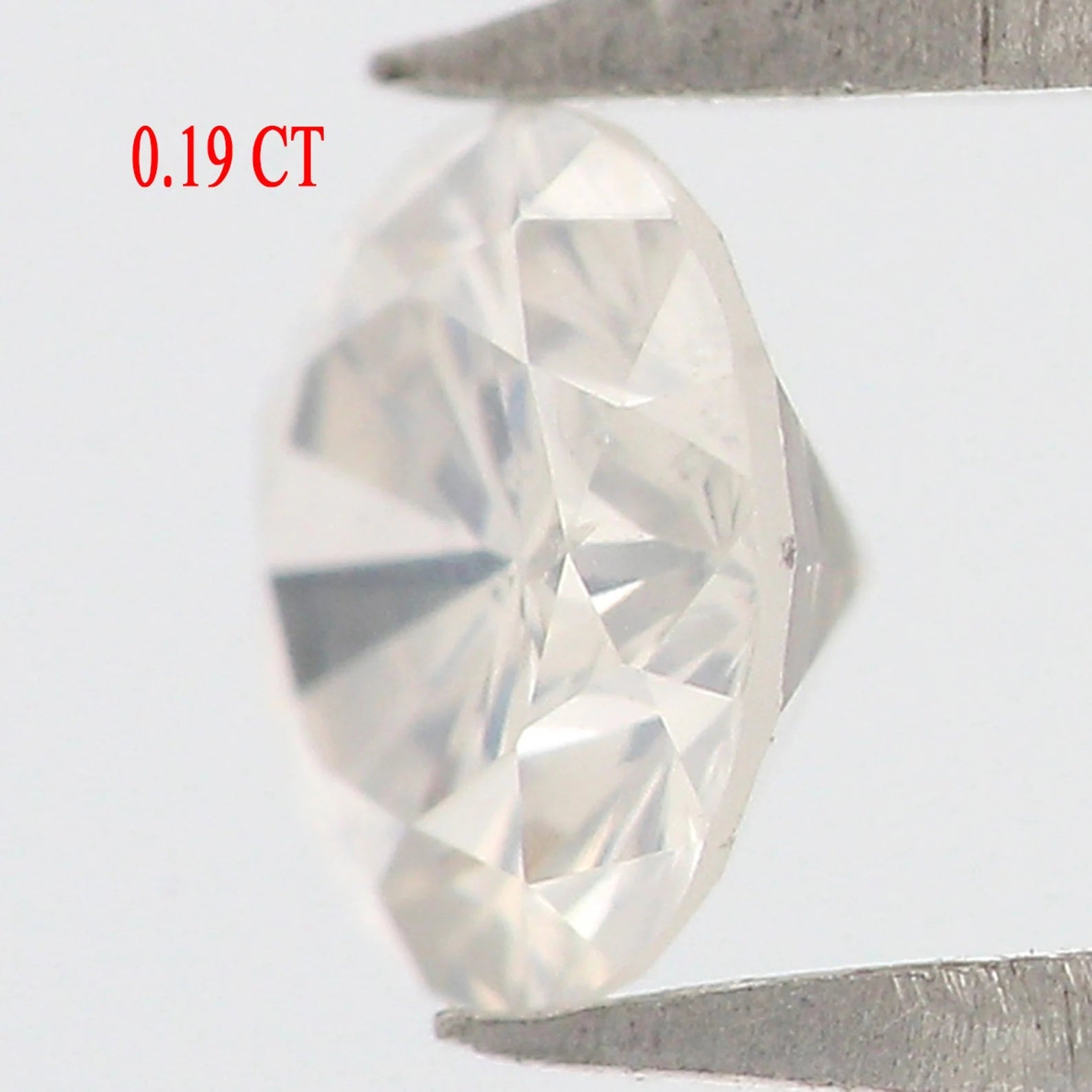 Natural Loose Round Brilliant Cut Diamond White Color 0.19 CT 3.72 MM Round Shape Rose Cut Diamond N1904
