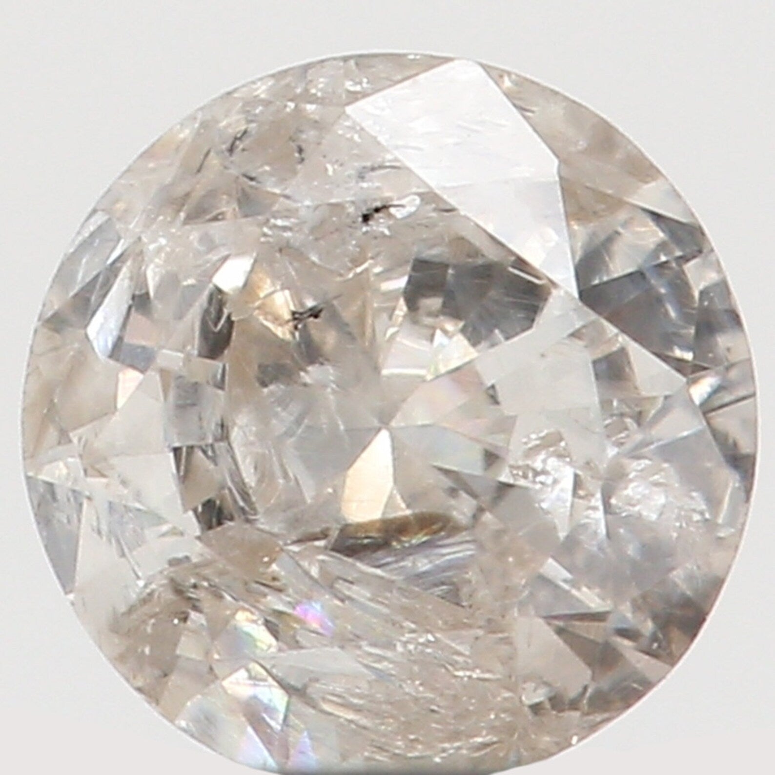 0.18 Ct Natural Loose Round Shape Diamond White L Color Round Cut Diamond 3.70 MM Natural Loose Diamond Round Brilliant Cut Diamond N7959