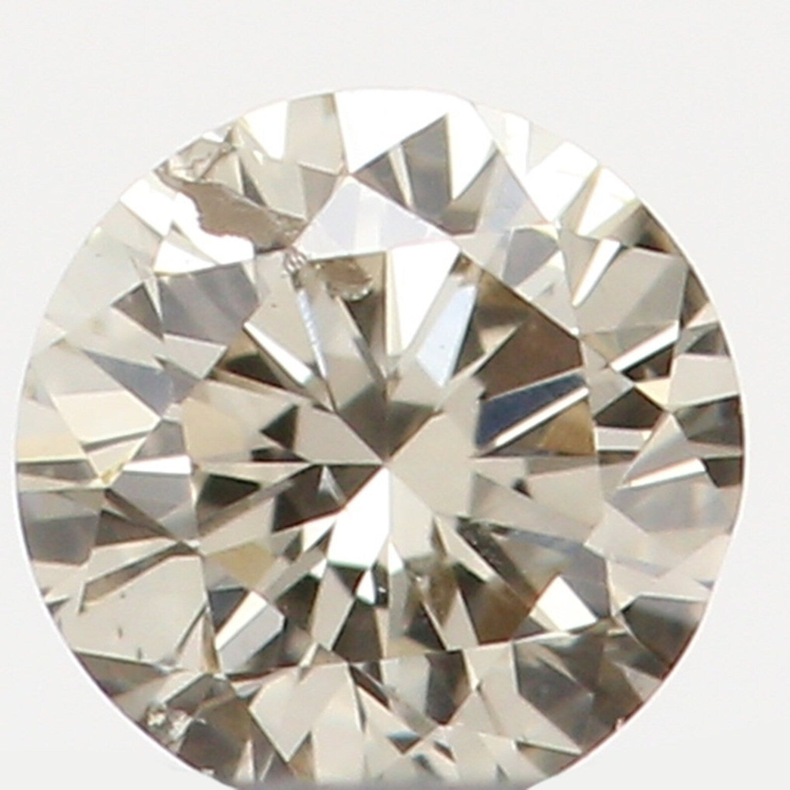 0.085 Ct Natural Loose Round Shape Diamond Brown Color Round Cut Diamond 2.80 MM Natural Loose Diamond Round Brilliant Cut Diamond N7836