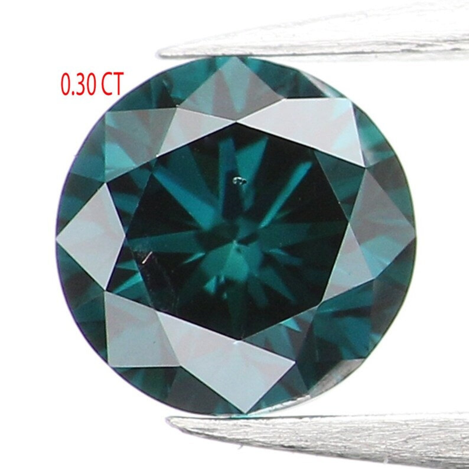0.30 Ct Natural Loose Round Shape Diamond Blue Color Round Cut Diamond 4.20 MM Natural Diamond Blue Color Round Brilliant Cut Diamond NQ1412