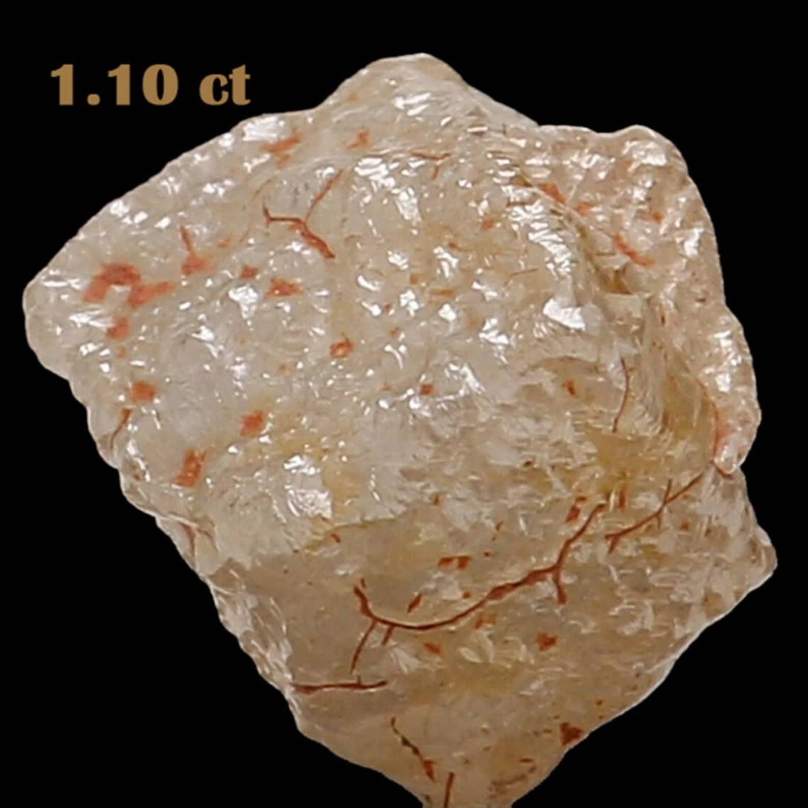 1.10 CT Natural Loose Rough Shape Diamond Brown Color Rough Cut Diamond 5.30 MM Natural Loose Grey Color Rough Irregular Cut Diamond NQ7892