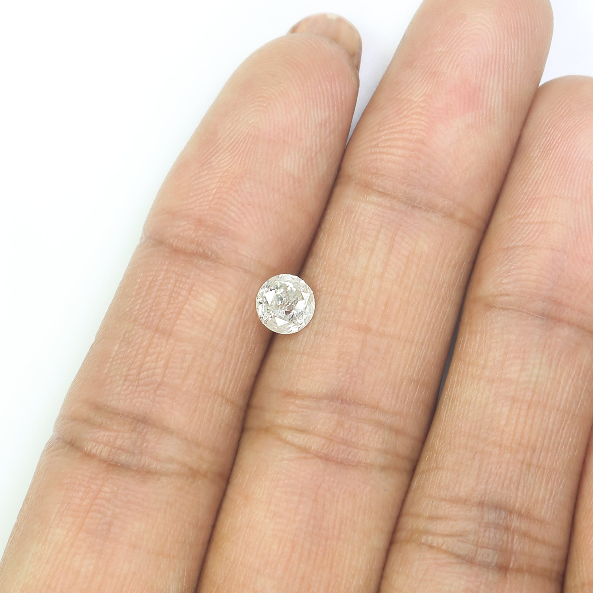0.73 Ct Natural Loose Round Brilliant Cut Diamond White - I Color Round Cut Diamond 5.35 MM Natural Loose White- I Round Shape Diamond L3537