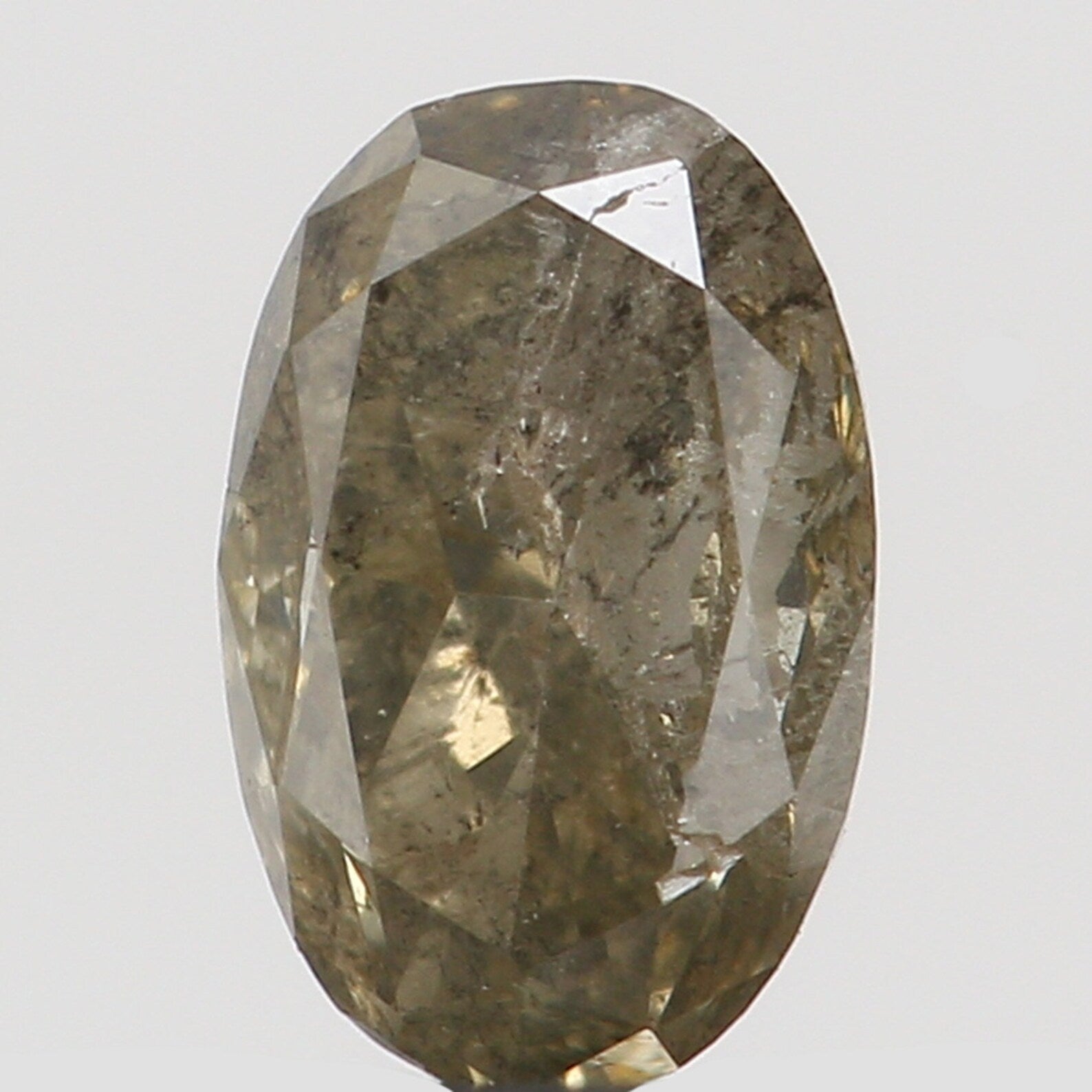0.23 Ct Natural Loose Oval Shape Diamond Green Color Oval Cut Diamond 4.45 MM Natural Loose Oval Diamond Oval Brilliant Cut Diamond N7800