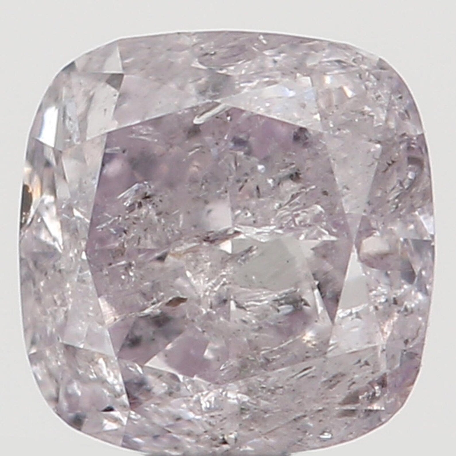 0.21 Ct Natural Loose Cushion Shape Diamond Pink Color Cushion Cut Diamond 3.45 MM Natural Loose Diamond Cushion Brilliant Cut Diamond N7087