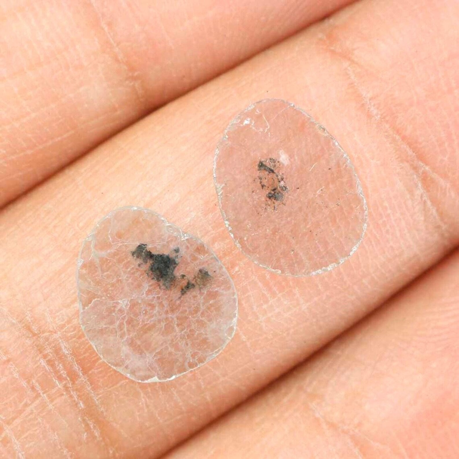 0.89 CT Natural Loose Slice Shape Diamond Grey Color Slice Diamond 9.45 MM Natural Loose Diamond Grey Color Irregular Cut Diamond NQ688