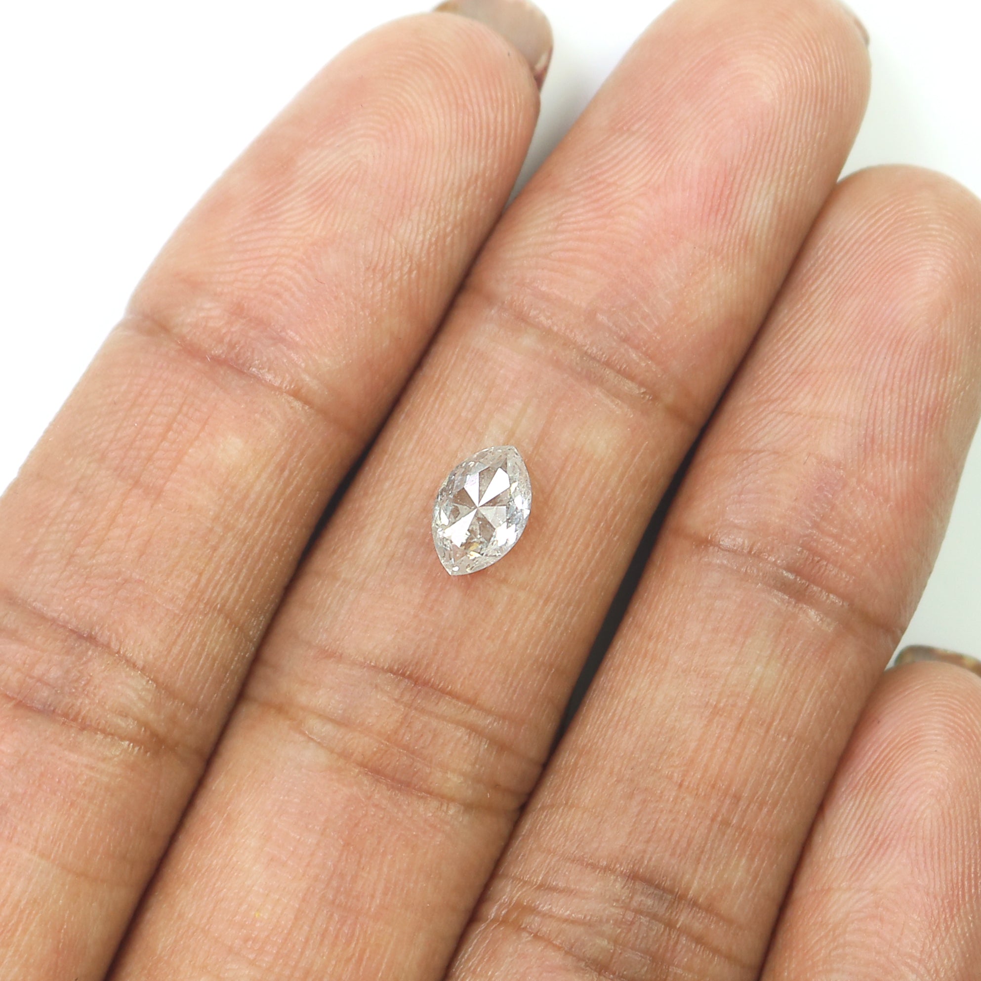 0.98 CT Natural Loose Marquise Shape Diamond White - G Loose Marquise Rose Cut Diamond 7.35 MM White - G Color Marquise Cut Diamond L3612