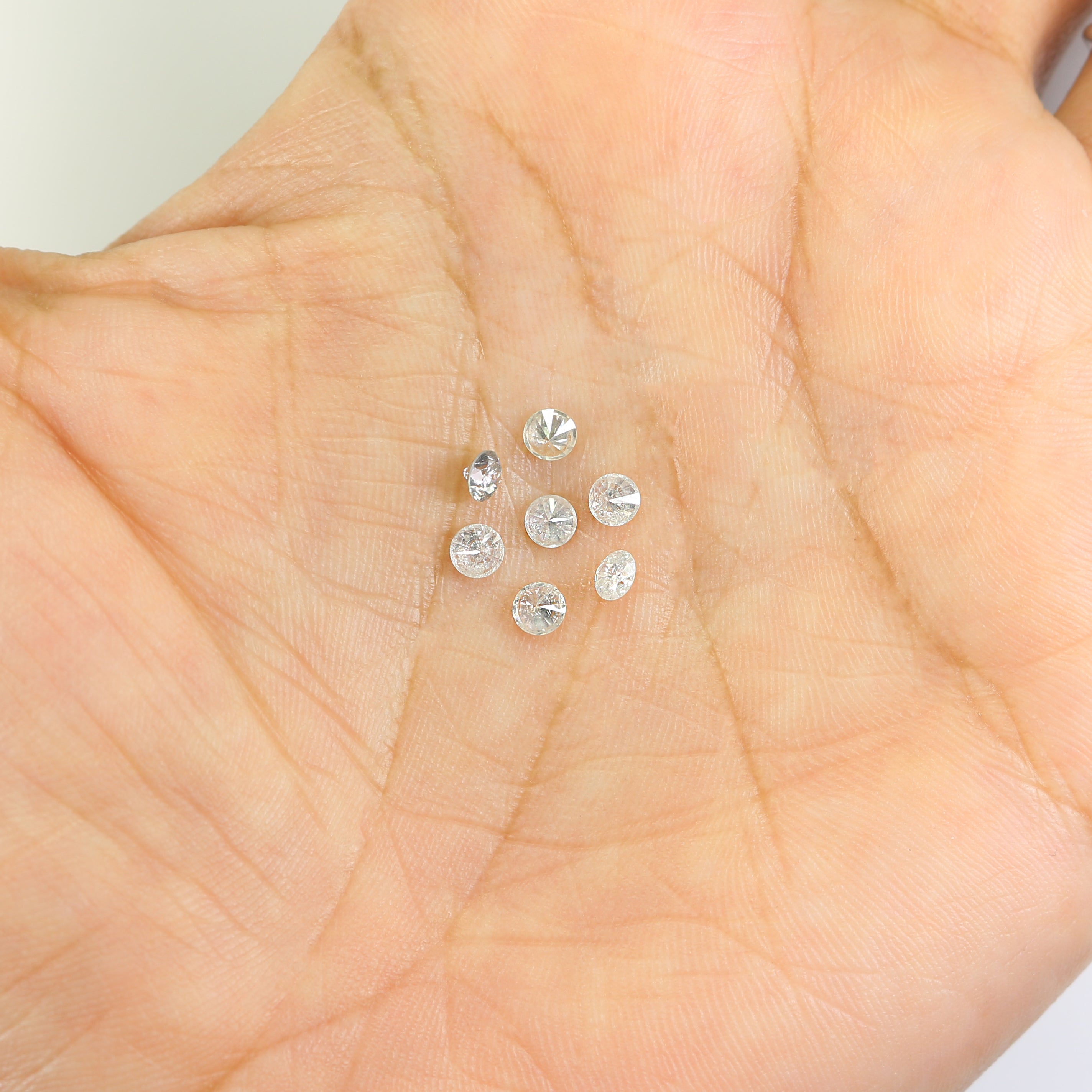 0.89 CT Natural Loose Round Shape Diamond Fancy Grey Color Round Cut Diamond 3.25 MM Natural Grey Color Round Brilliant Cut Diamond L3459