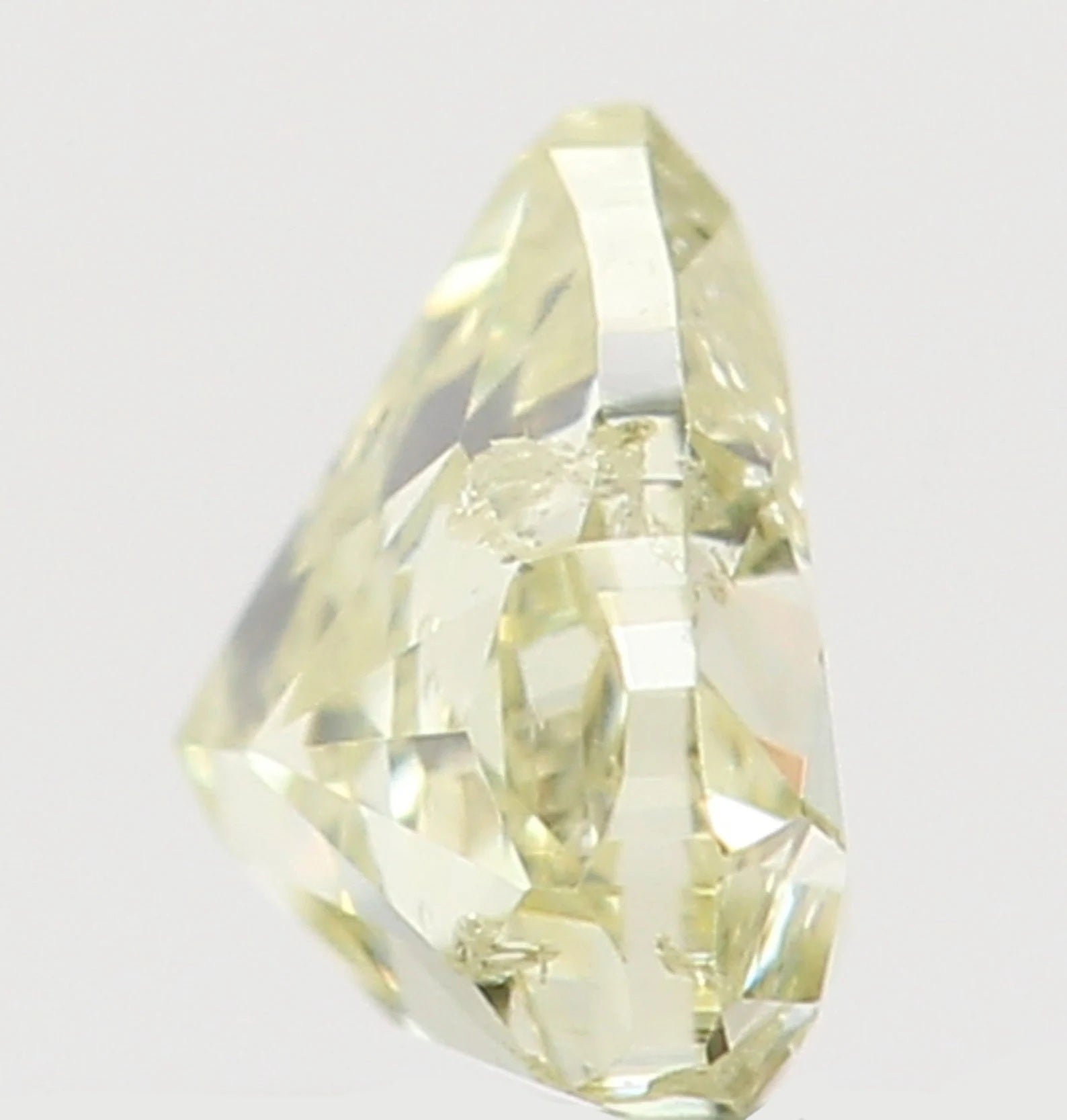 0.16 Ct Natural Loose Heart Shape Diamond Yellow Color Heart Cut Diamond 3.30 MM Natural Loose Diamond Heart Brilliant Cut Diamond N8061