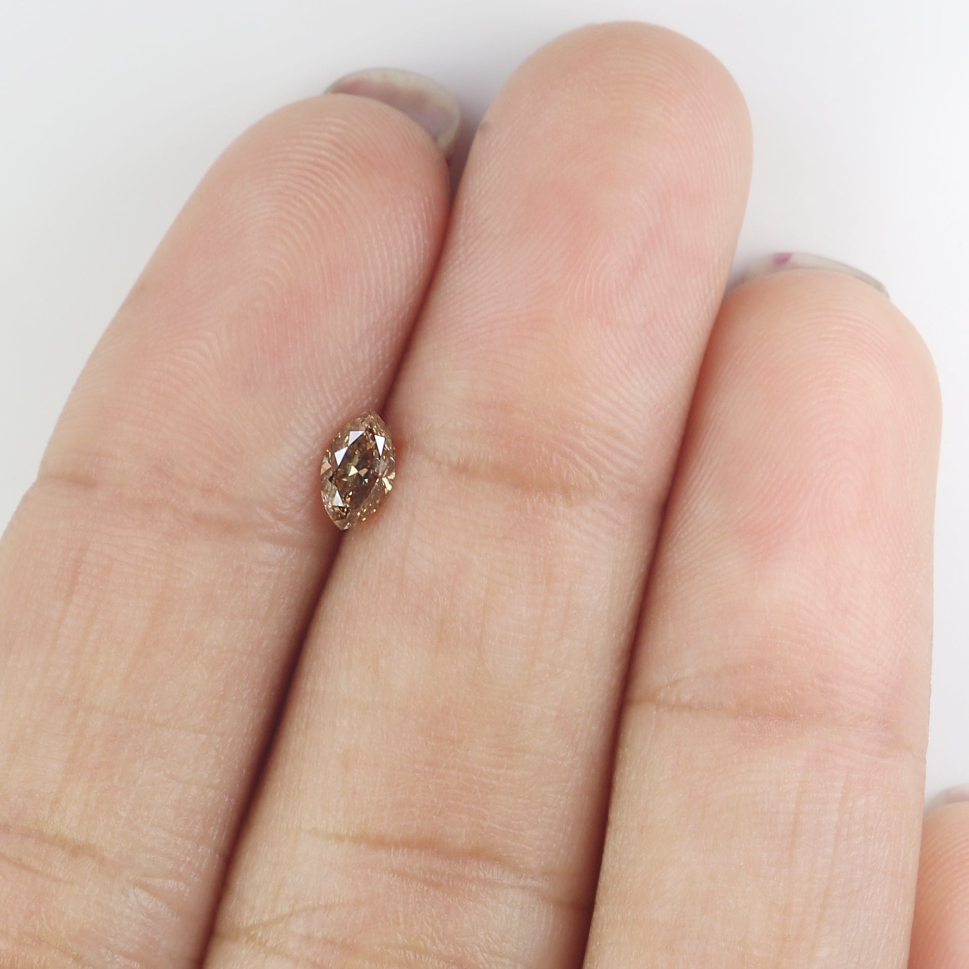 0.29 CT Natural Loose Marquise Shape Diamond Brown Color Marquise Diamond 5.60 MM Natural Brown Color Marquise Brilliant Cut Diamond LQ562