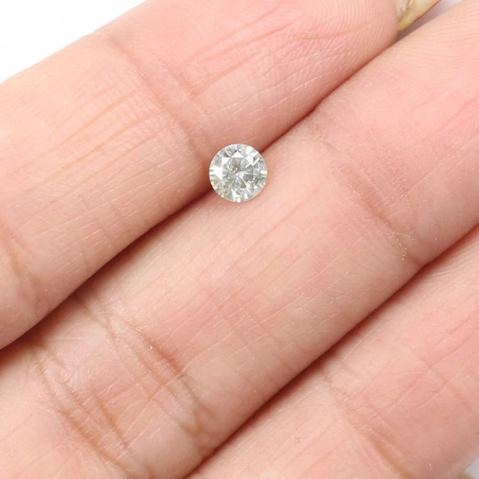 0.25 CT Natural Loose Round Shape Diamond White - H Color Round Diamond 4.10 MM Natural White - H Color Round Brilliant Cut Diamond NQ1899