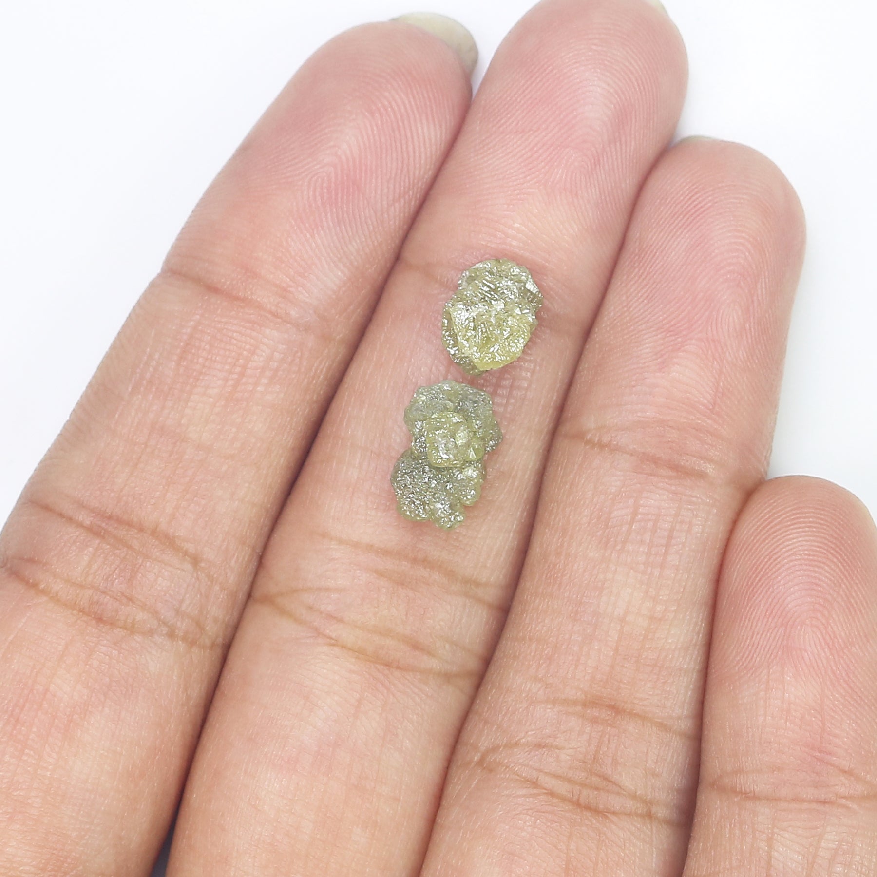 4.31 CT Natural Loose Rough Shape Diamond Yellow Color Rough Uncut Diamond 9.30 MM Natural Grey Diamond Rough Irregular Cut Diamond LQ3367