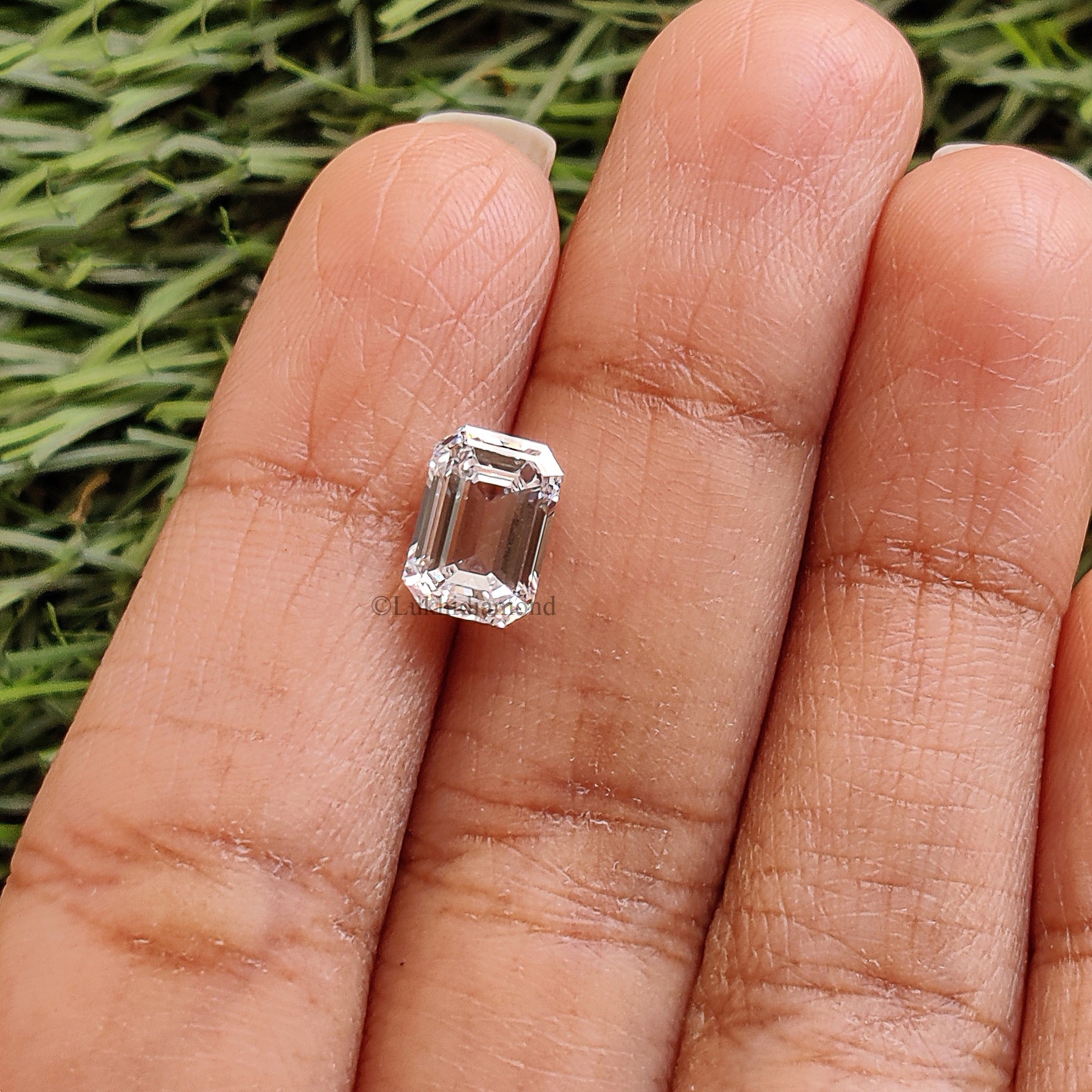 2.18 CT IGI Certified Emerald Cut Diamond White - E Color VVS2 Clarity Lab Grown Diamond Lab Created Emerald Diamond CVD Diamond L3245