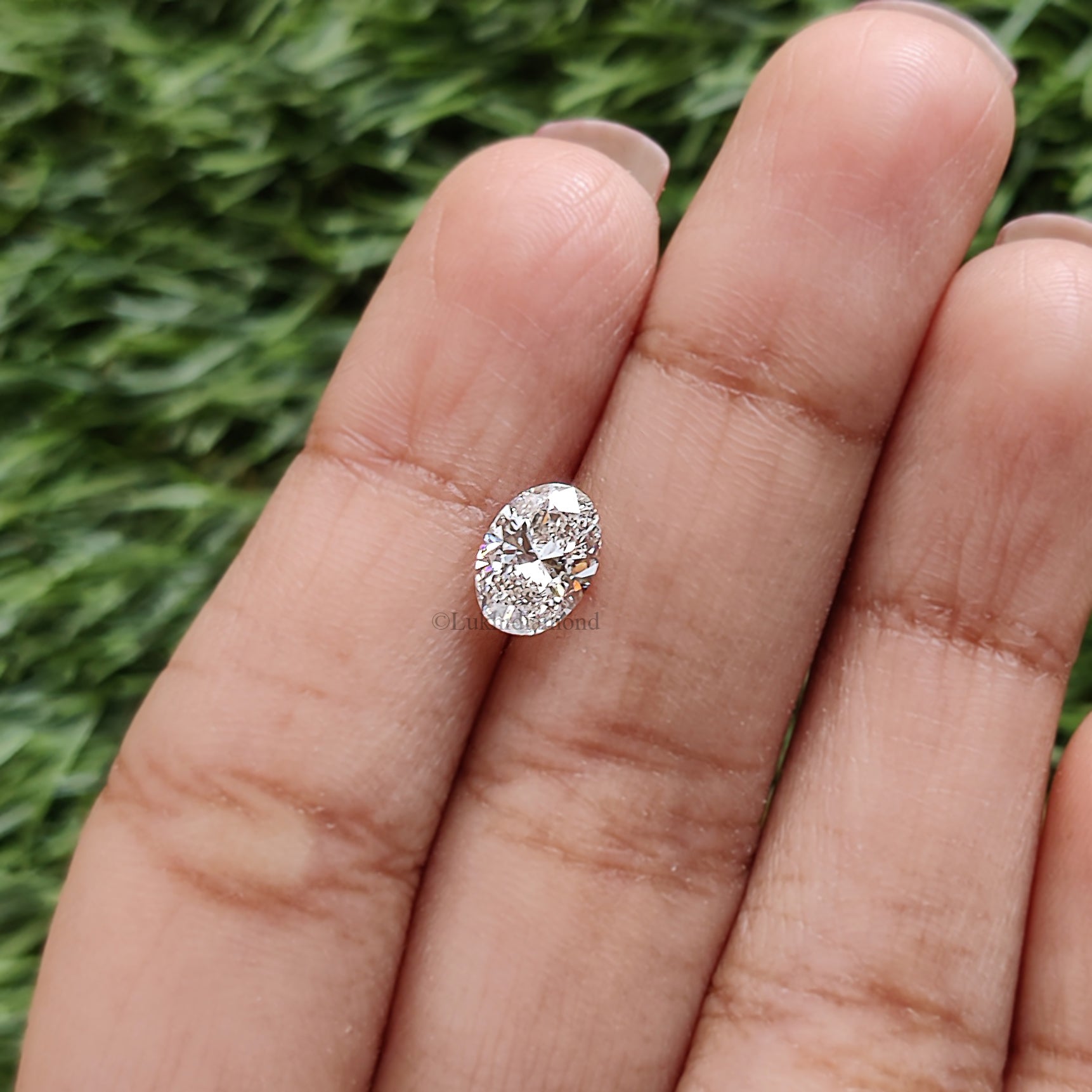 1.16 CT IGI Certified Oval Brilliant Cut Diamond White - E Color VVS2 Clarity Lab Grown Diamond Lab Created Oval Diamond CVD Diamond L3451