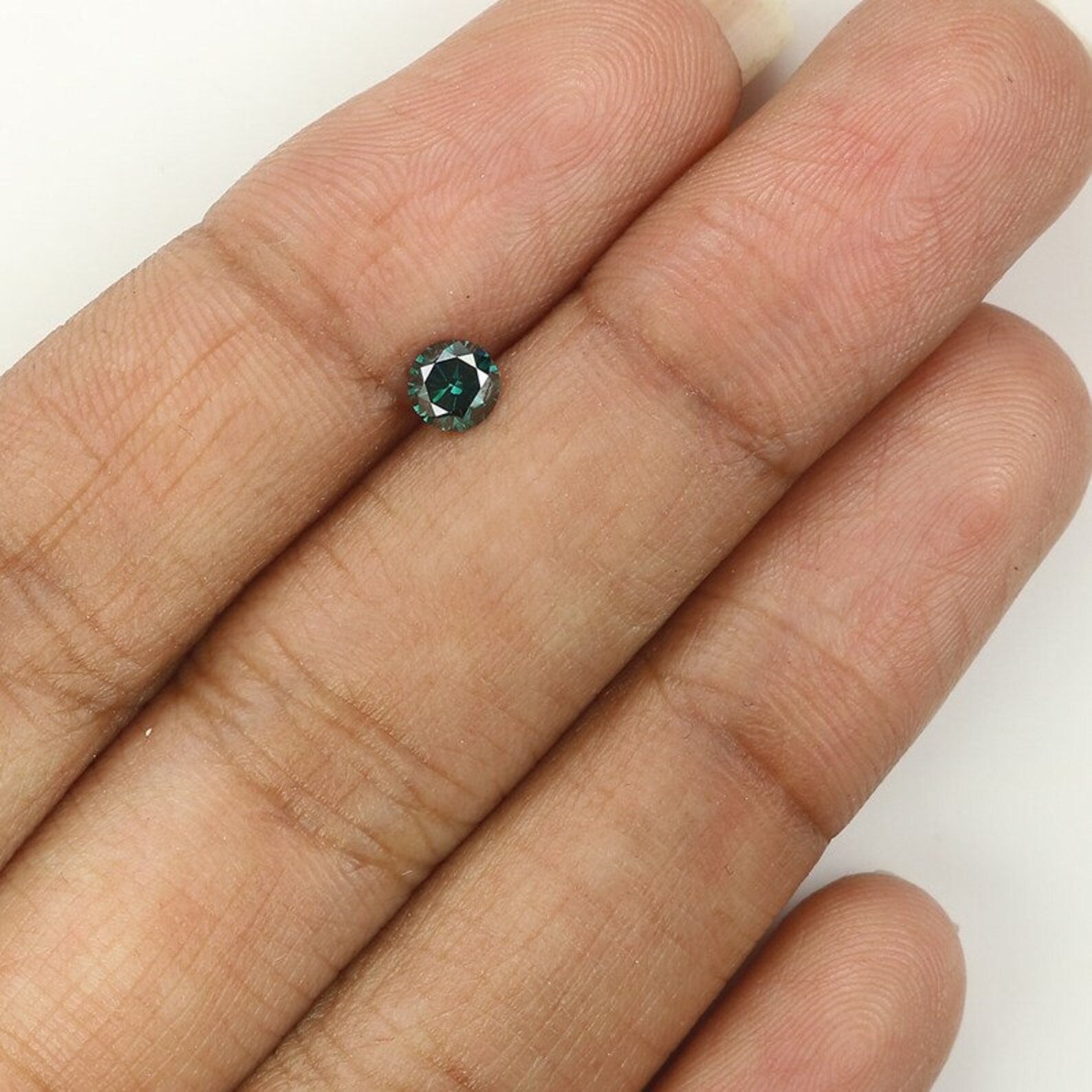 0.30 Ct Natural Loose Round Shape Diamond Blue Color Round Cut Diamond 4.20 MM Natural Diamond Blue Color Round Brilliant Cut Diamond NQ1412