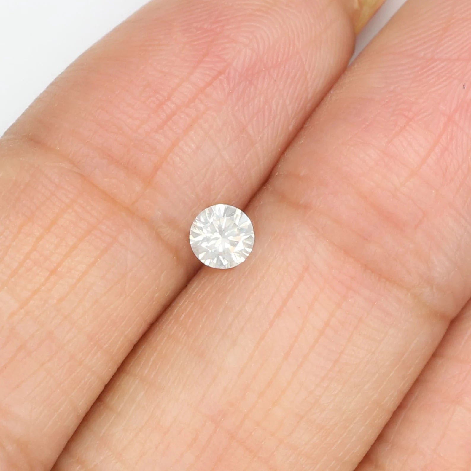 Natural Loose Round Brilliant Cut Diamond White Color 0.21 CT 3.78 MM Round Shape Rose Cut Diamond N1905