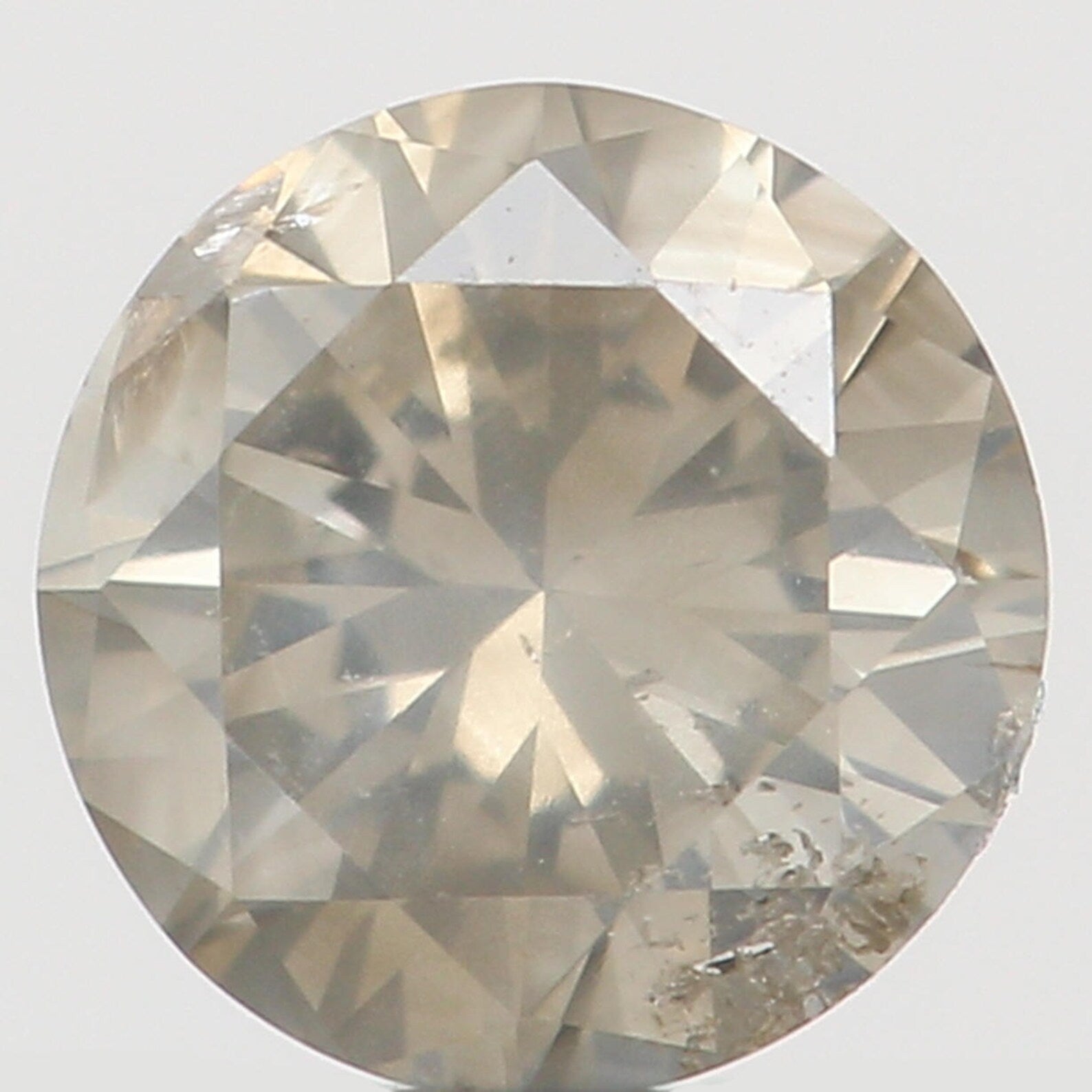 0.23 Ct Natural Loose Round Shape Diamond Grey Color Round Cut Diamond 4.00 MM Natural Loose Diamond Grey Round brilliant Cut Diamond N8029