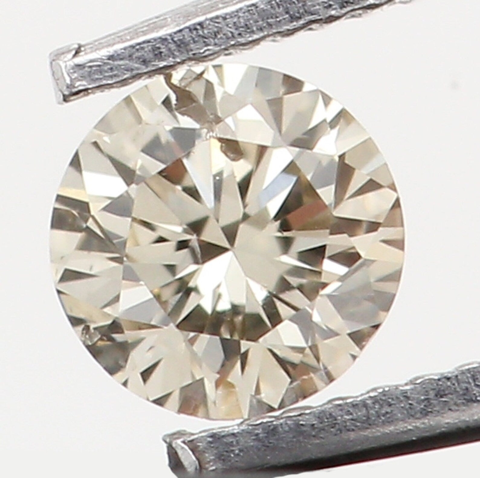 0.085 Ct Natural Loose Round Shape Diamond Brown Color Round Cut Diamond 2.80 MM Natural Loose Diamond Round Brilliant Cut Diamond N7836