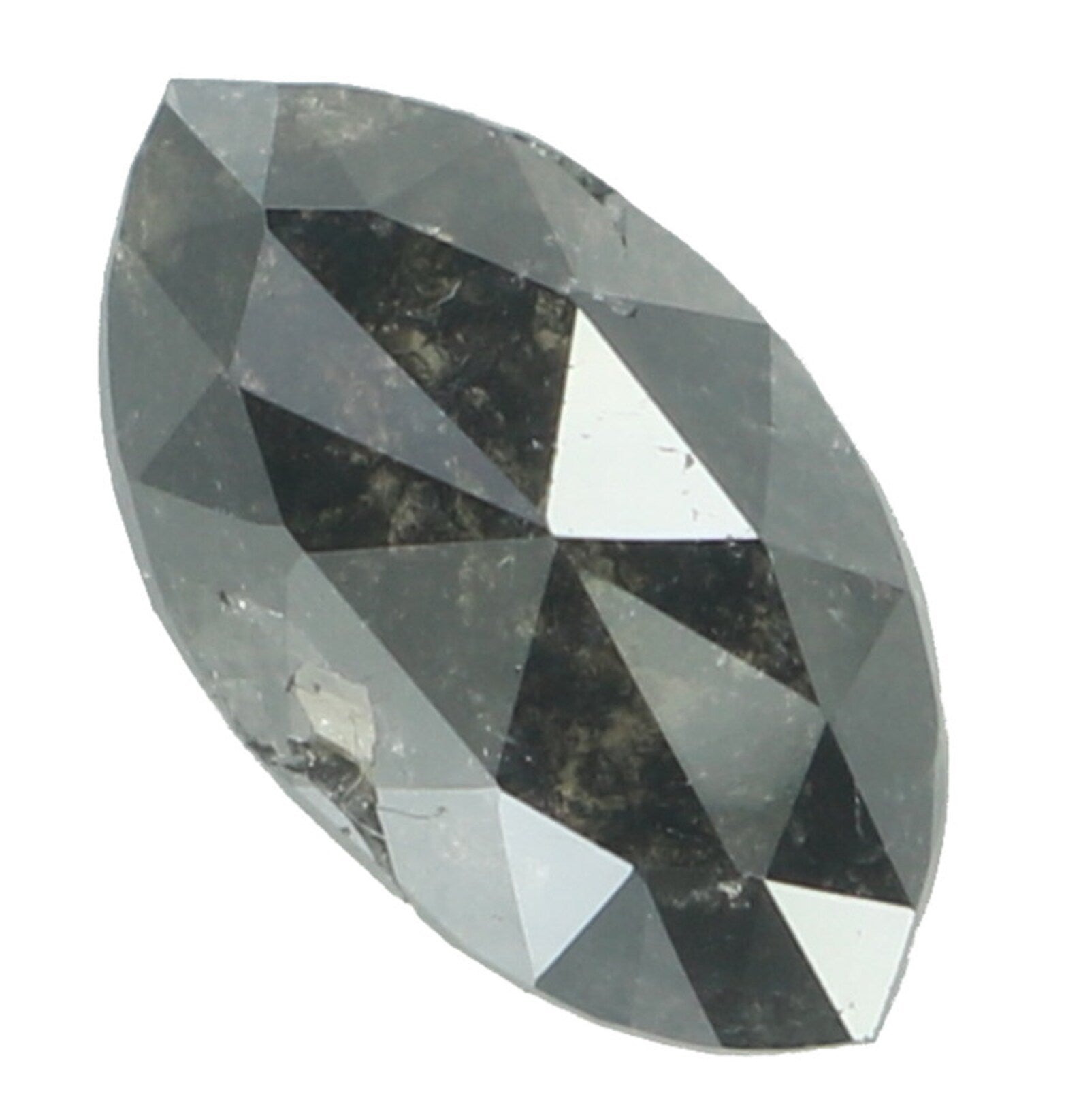 1.04 Ct Natural Loose Marquise Shape Diamond Black Color Marquise Diamond 8.50 MM Natural Loose Diamond Marquise Rose Cut Diamond N8162