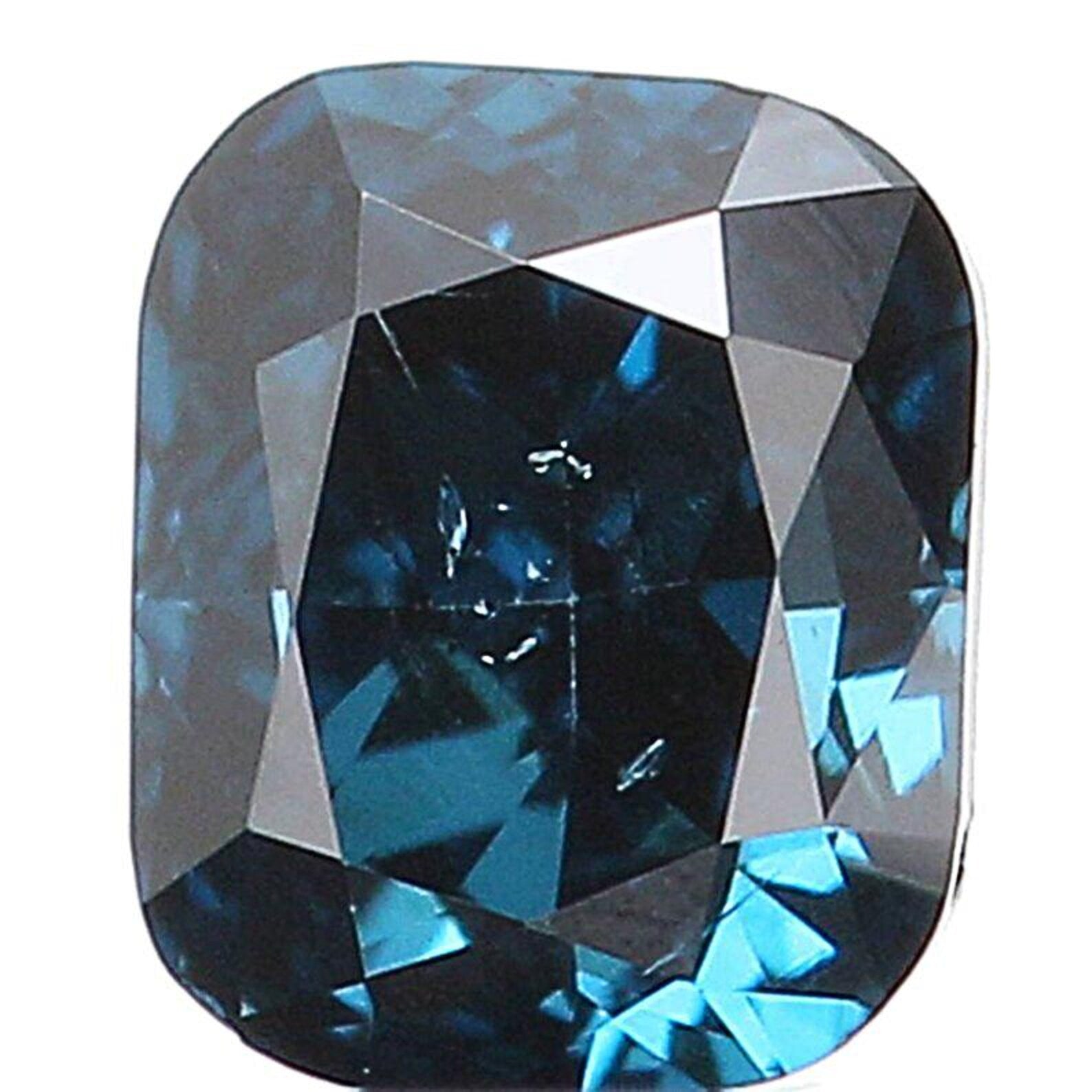 0.16 CT Natural Loose Cushion Shape Diamond Blue Color Cushion Cut Diamond 3.10 MM Natural Blue Color Cushion Brilliant Cut Diamond NQ7532