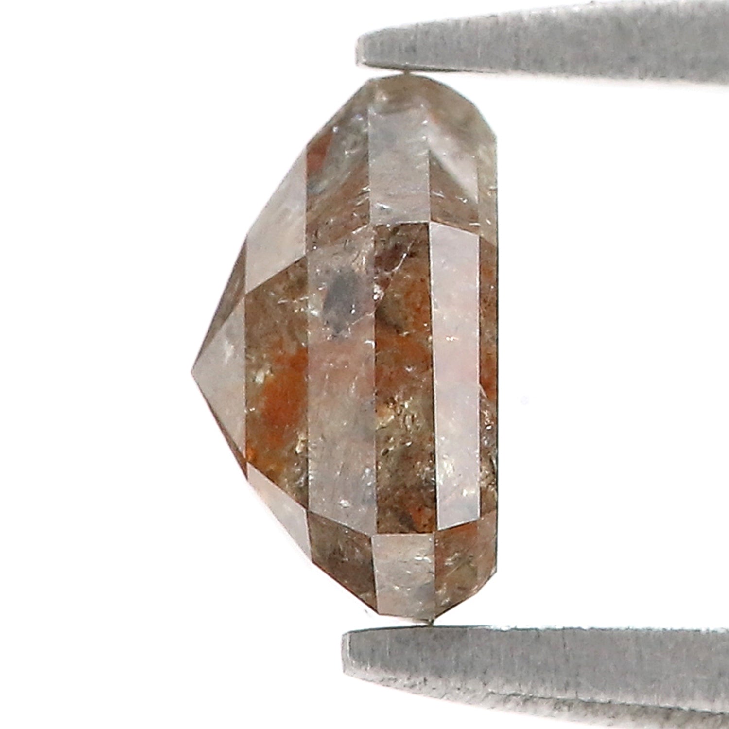 1.05 CT Natural Loose Shield Shape Diamond Brown Color Shield Cut Diamond 6.55 MM Natural Loose Brown Diamond Shield Rose Cut Diamond LQ9237