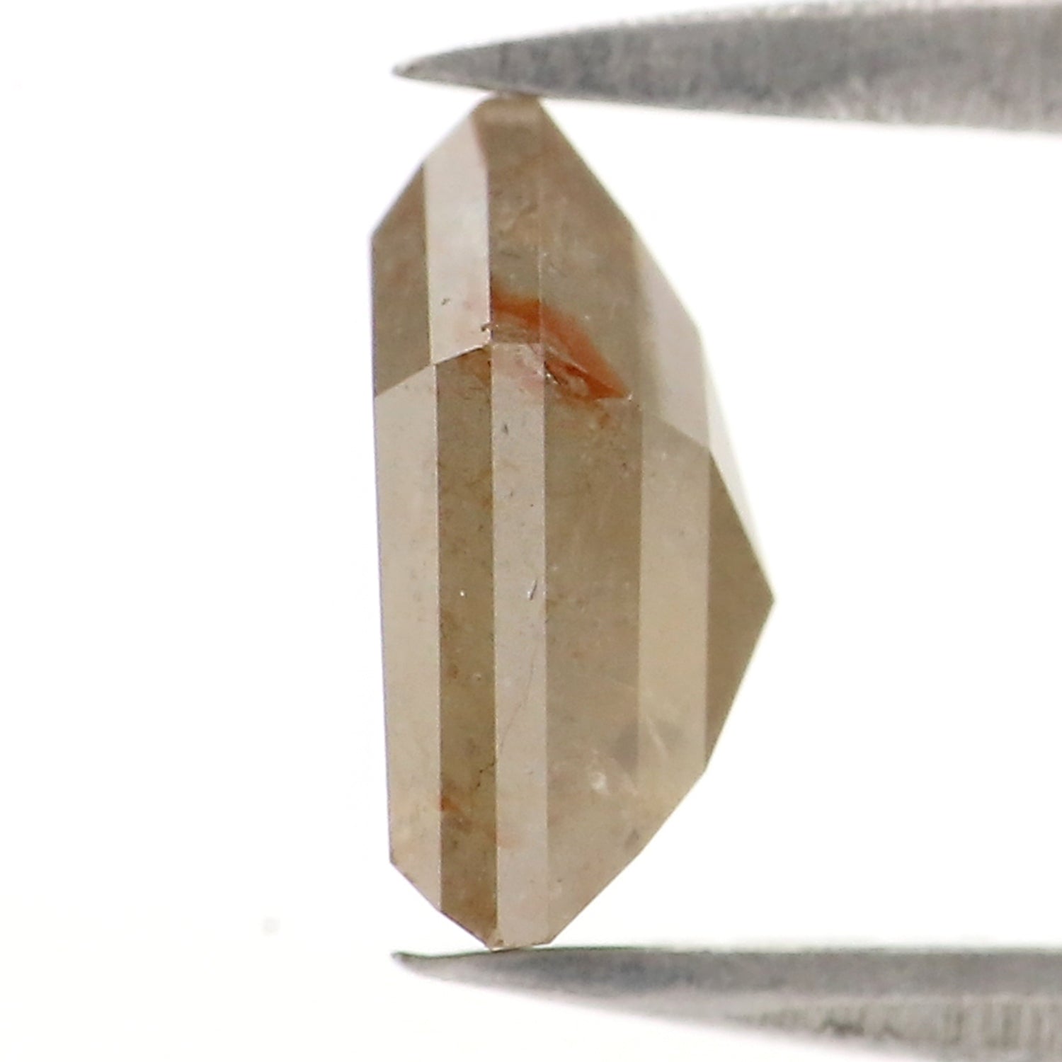 1.29 Ct Natural Loose Pentagon Shape Diamond Grey Color Pentagon Cut Diamond 7.60 MM Natural Grey Color Pentagon Rose Cut Diamond LQ2855