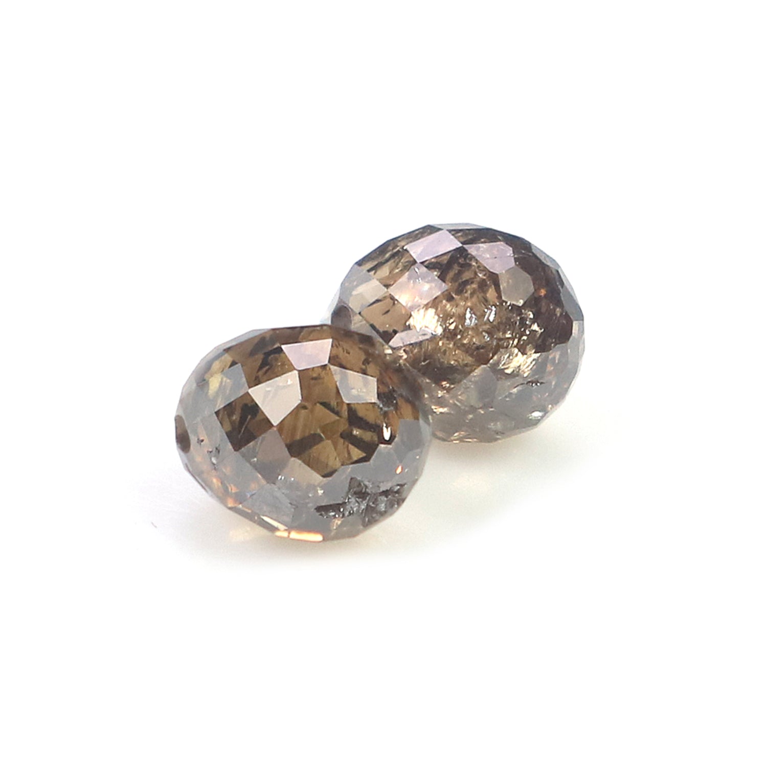 1.13 Ct Natural Loose Briolette Shape Diamond Brown Color Drop Diamond 3.50 MM Natural Loose Brown Color Diamond Briolette Cut Diamond L145